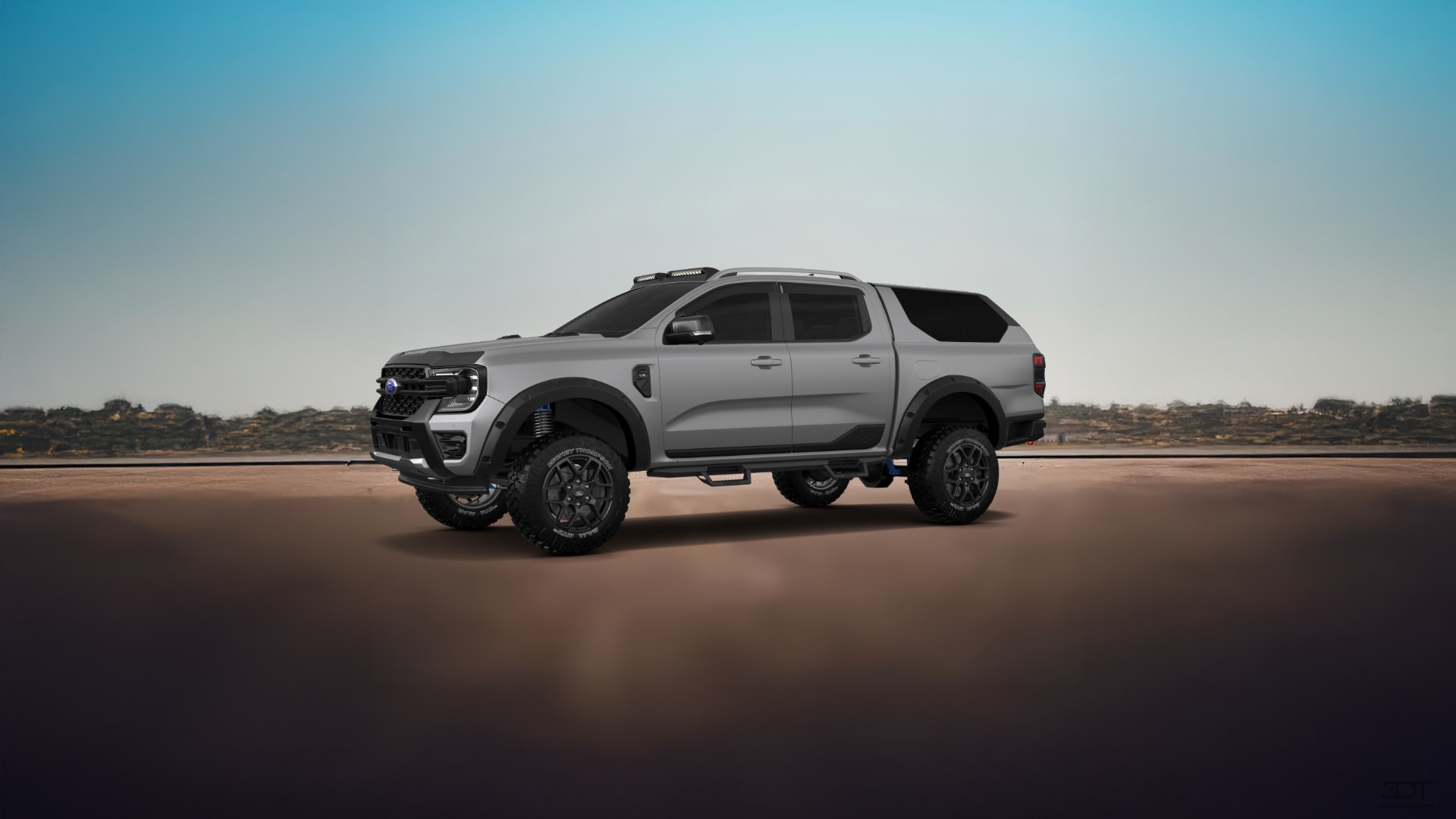Ford Ranger 4 Door pickup truck 2022 tuning