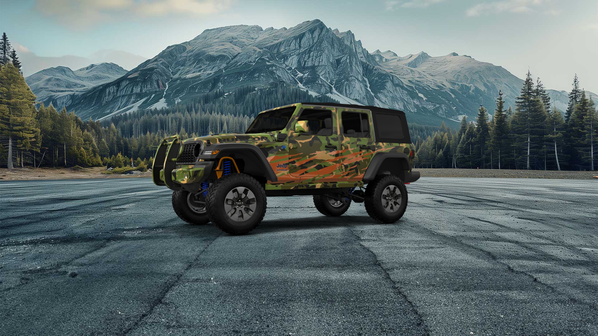 Jeep Wrangler JL 4 Door SUV 2024 tuning