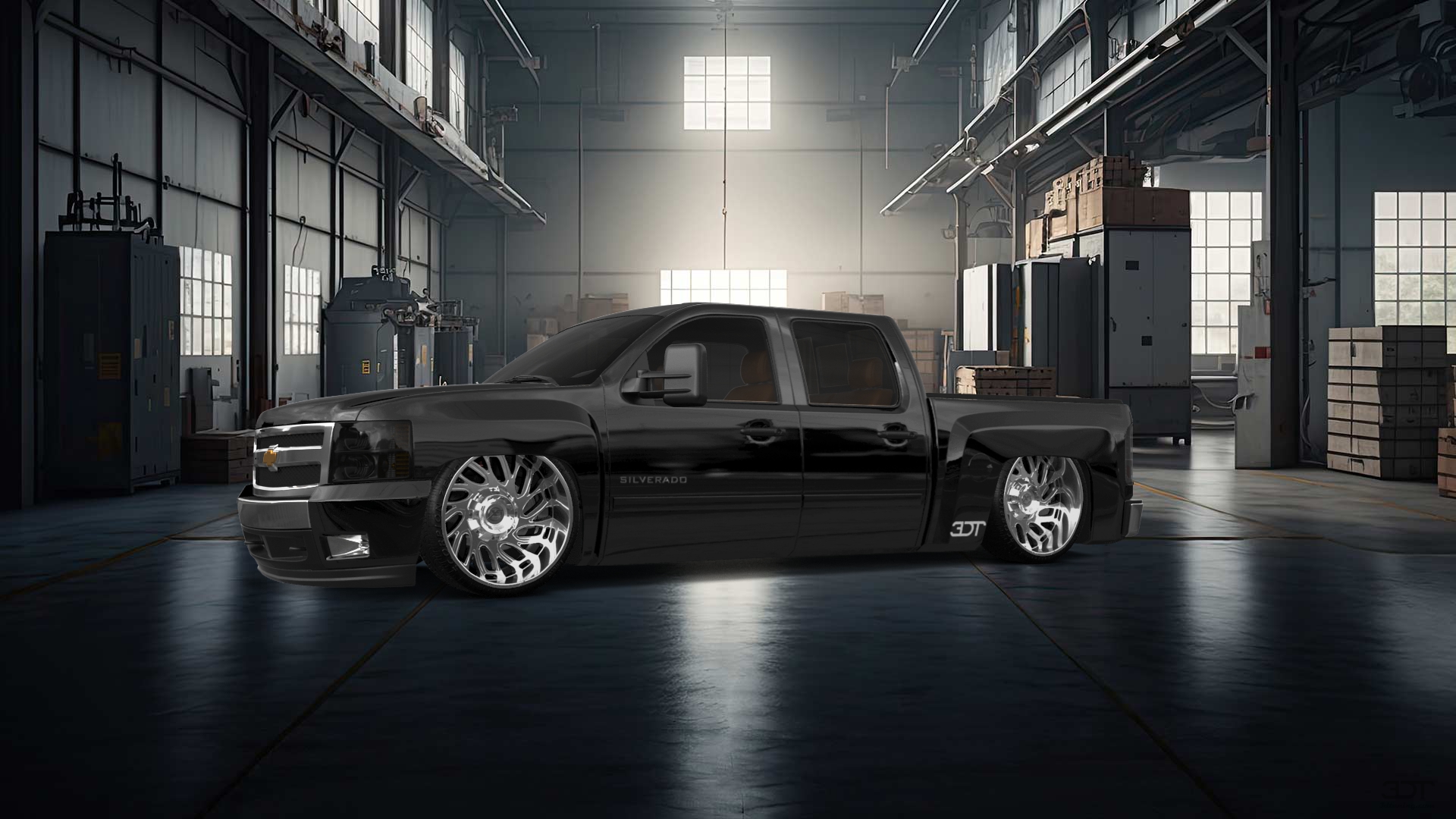 Chevrolet Silverado 1500 Crew Cab 4 Door pickup truck 2007