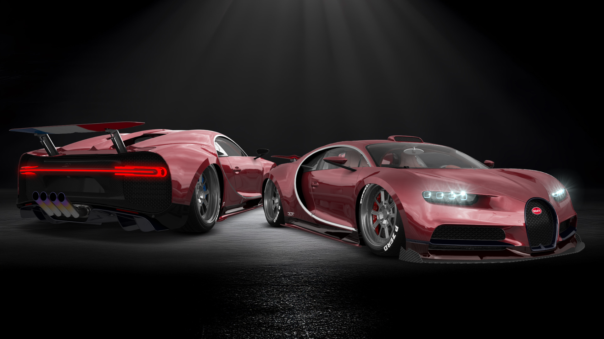 Bugatti Chiron 2 Door Coupe 2016