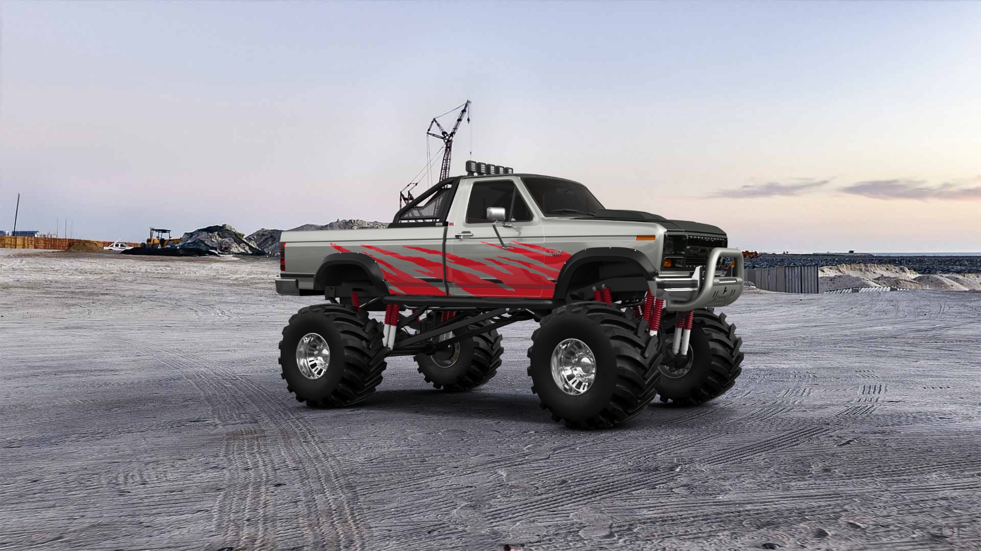 Ford F-150 2 Door pickup truck 1986 tuning