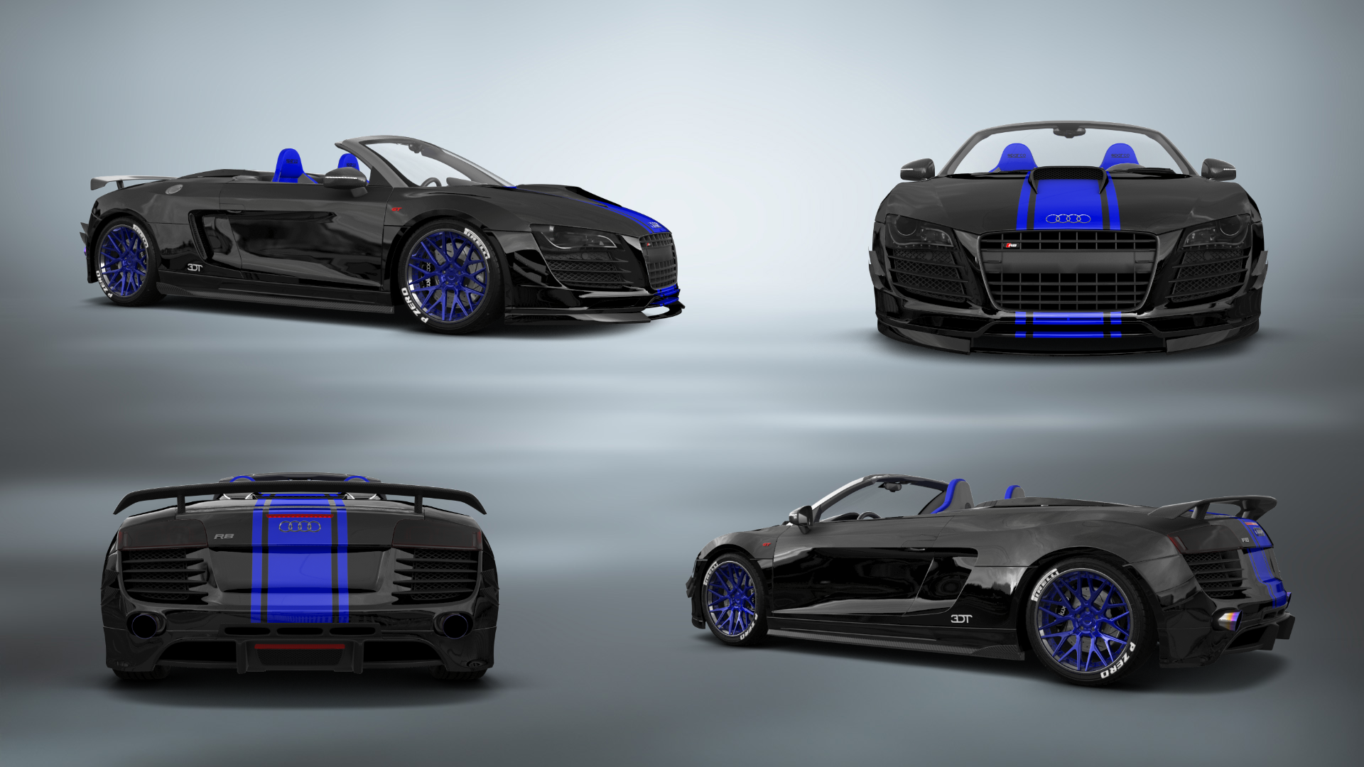Audi R8 Spyder 2 Door Convertible 2008