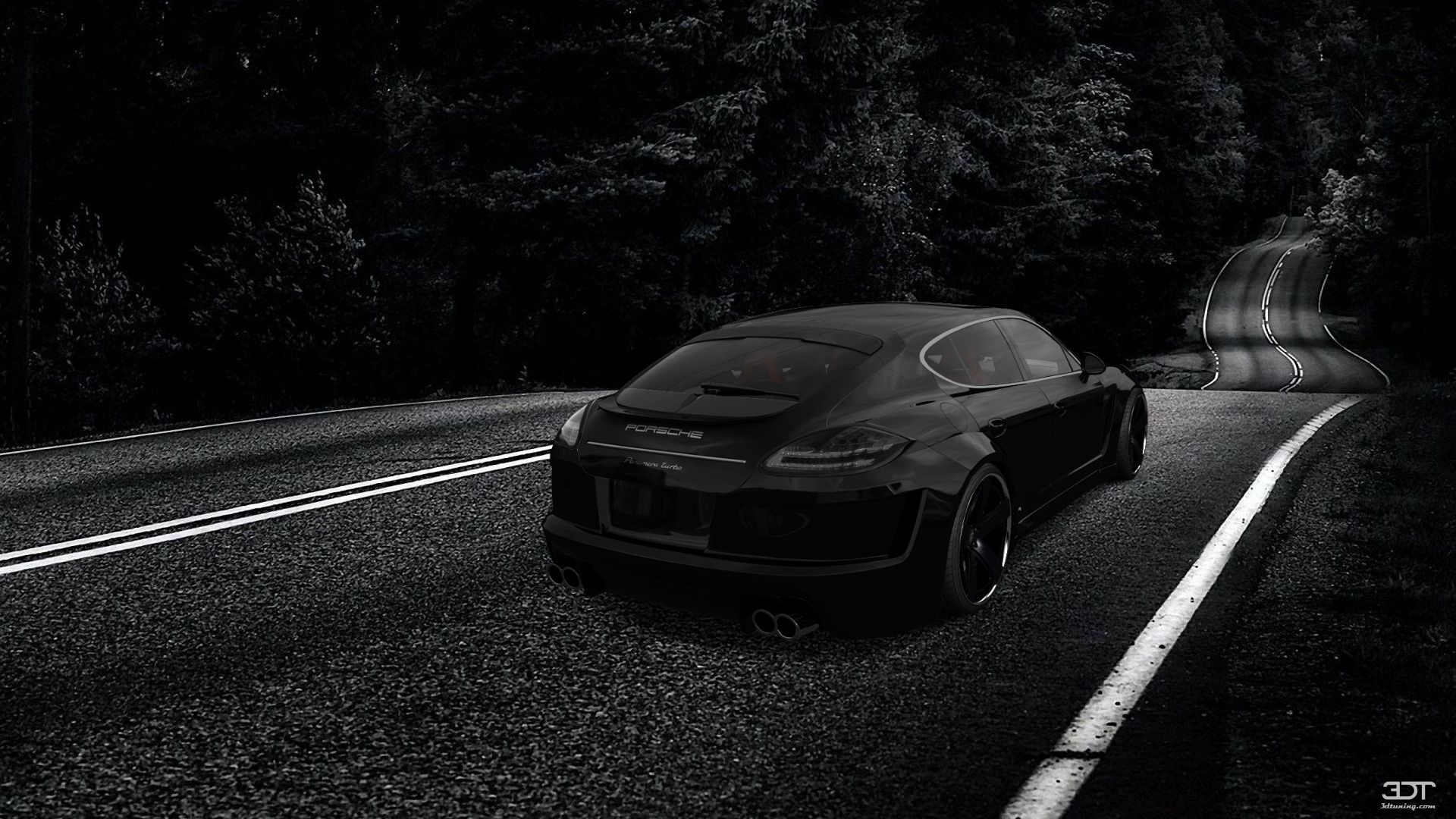 Porsche Panamera 4 door fastback saloon 2011 Images