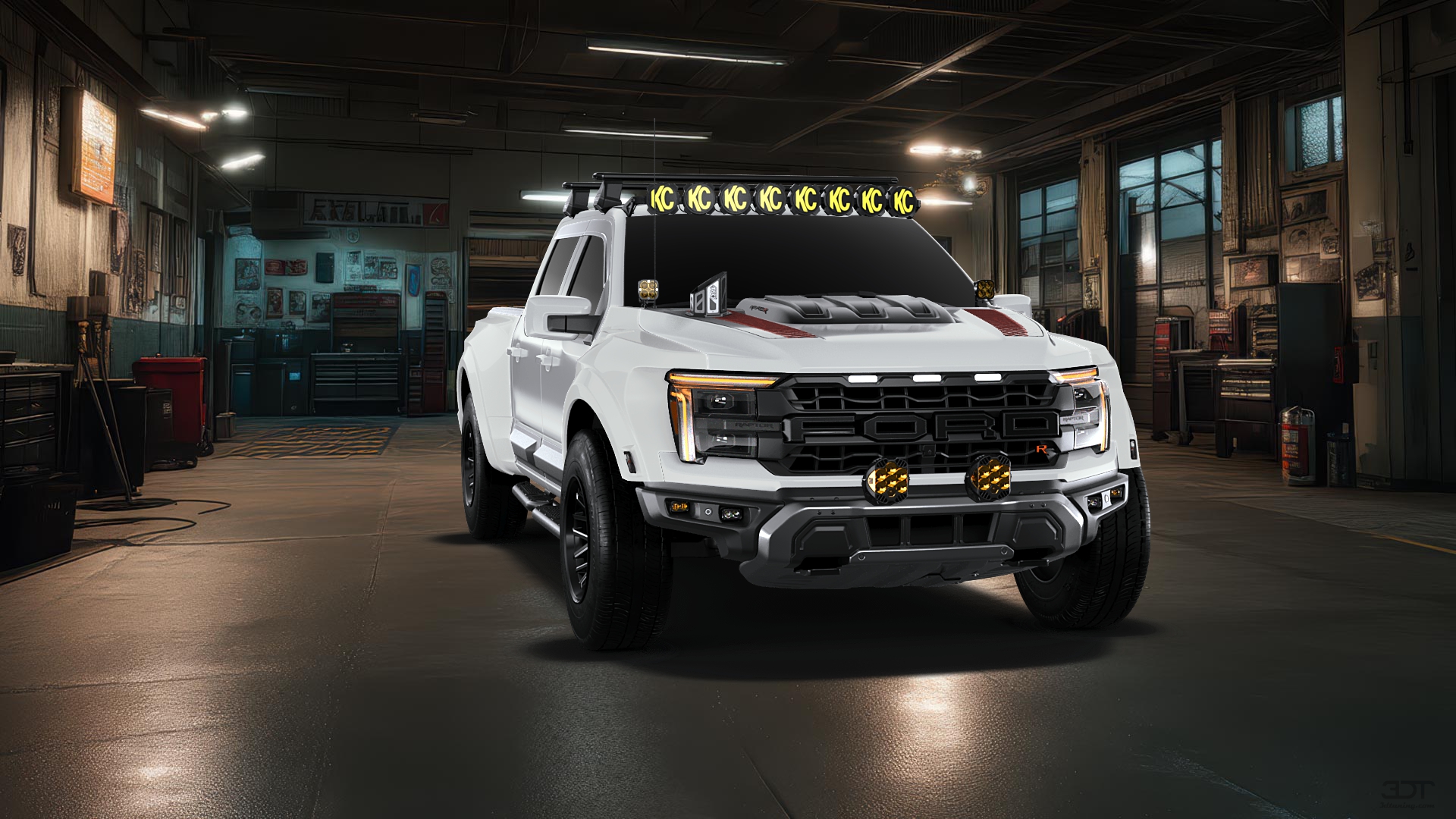 Ford F-150 Raptor 4 Door pickup truck 2024 tuning