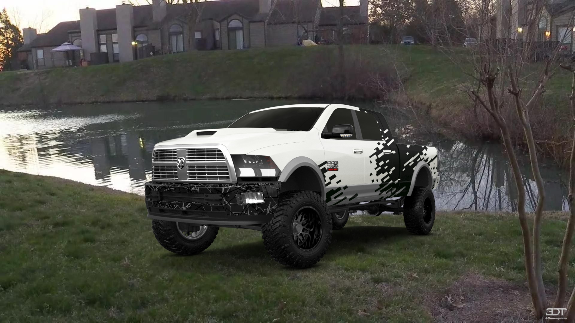 Dodge Ram 2500 Mega Cab 6.4 ft box 4 Door pickup truck 2010