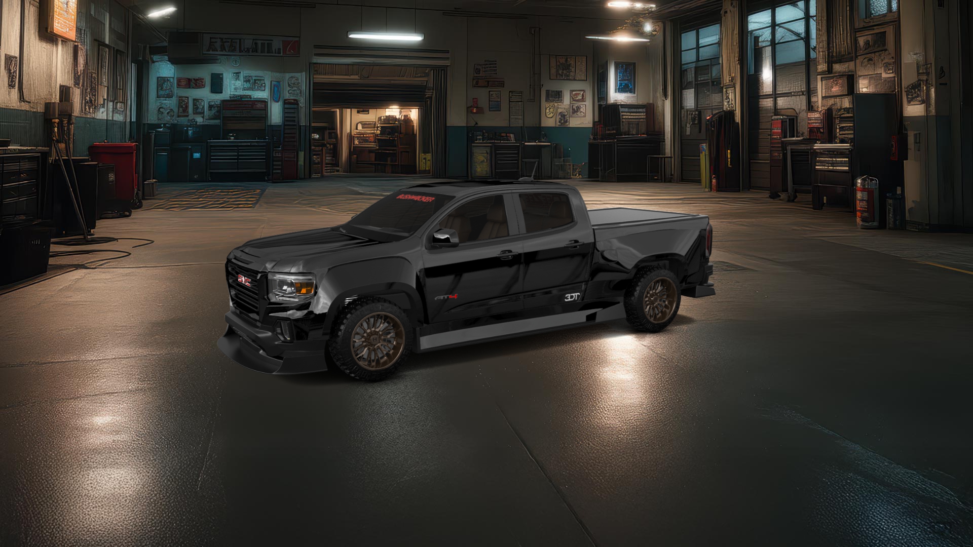 GMC Canyon Crew Cab 4 Door pickup truck 2021 tuning