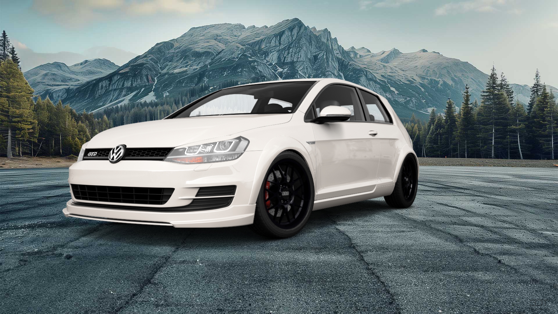 Volkswagen Golf 7 3 Door Hatchback 2013 tuning