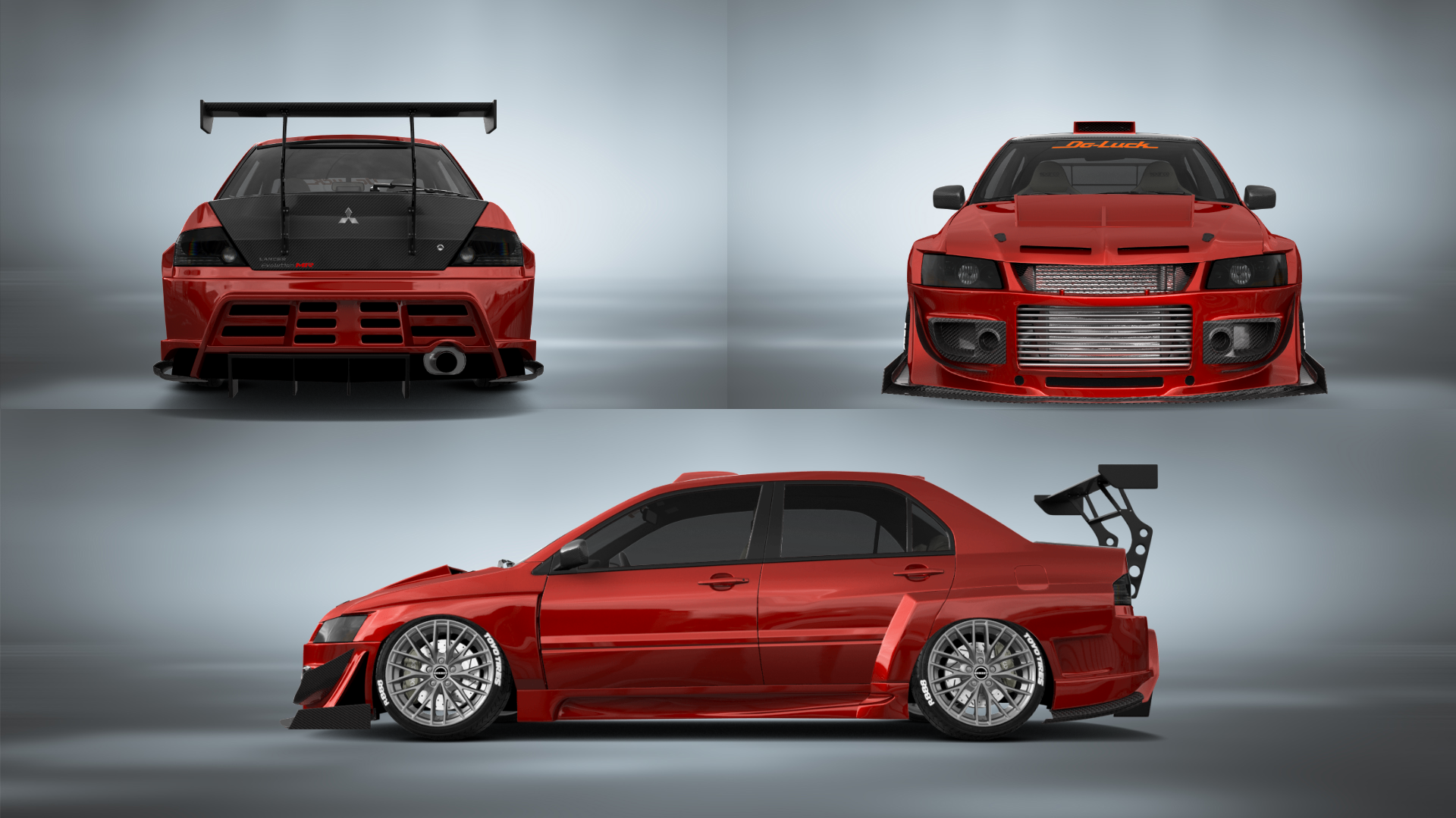 Mitsubishi Lancer Evo IX 4 Door Saloon 2005 tuning