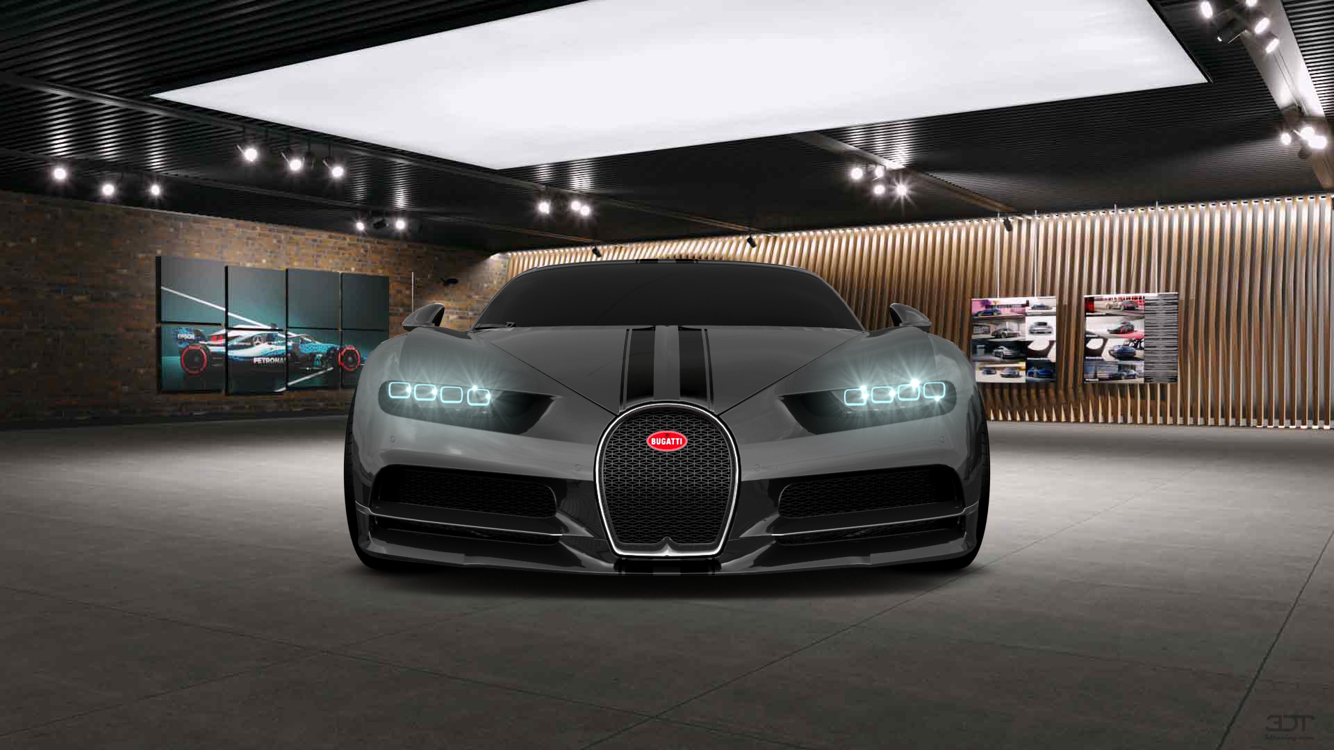 Bugatti Chiron 2 Door Coupe 2016 tuning