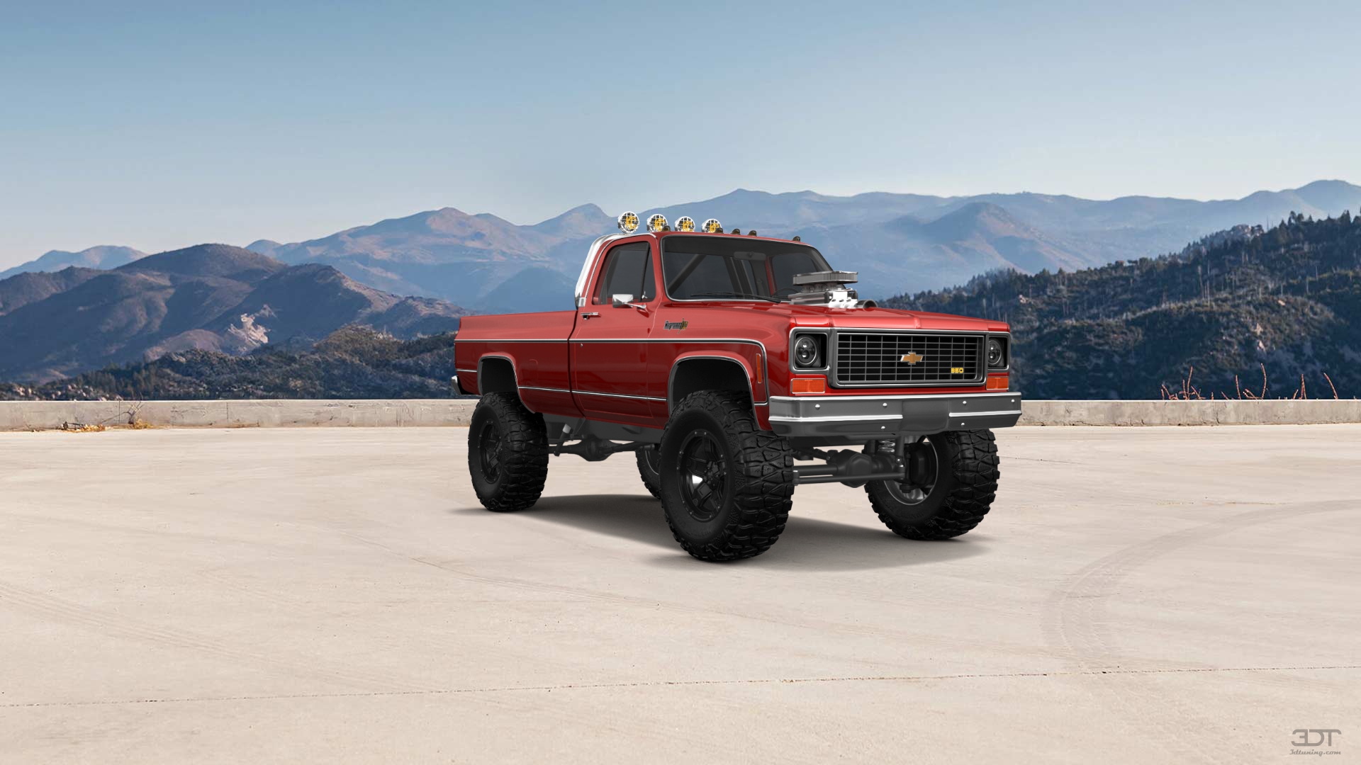 Chevrolet Silverado C-10 2 Door pickup truck 1973 tuning