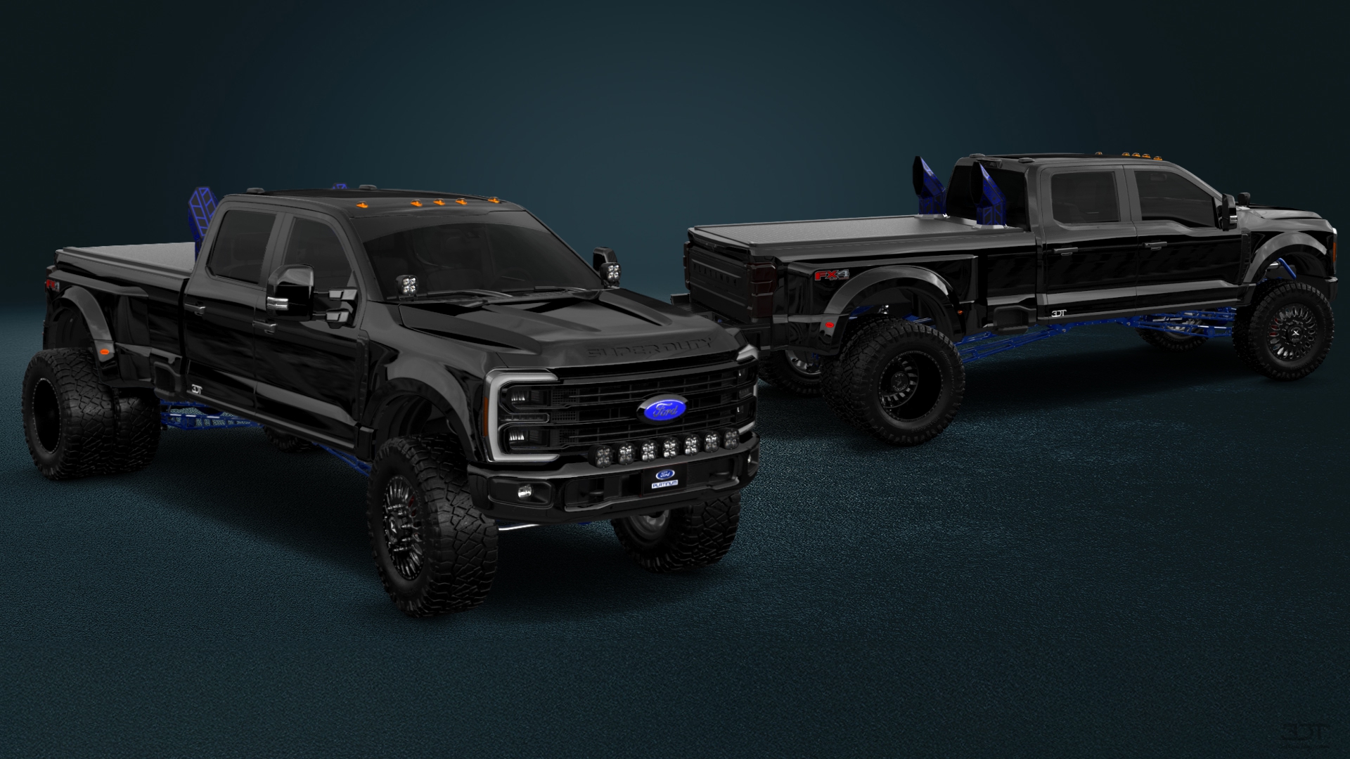 Ford F-350 DRW Crew Cab 4 Door pickup truck 2023 tuning
