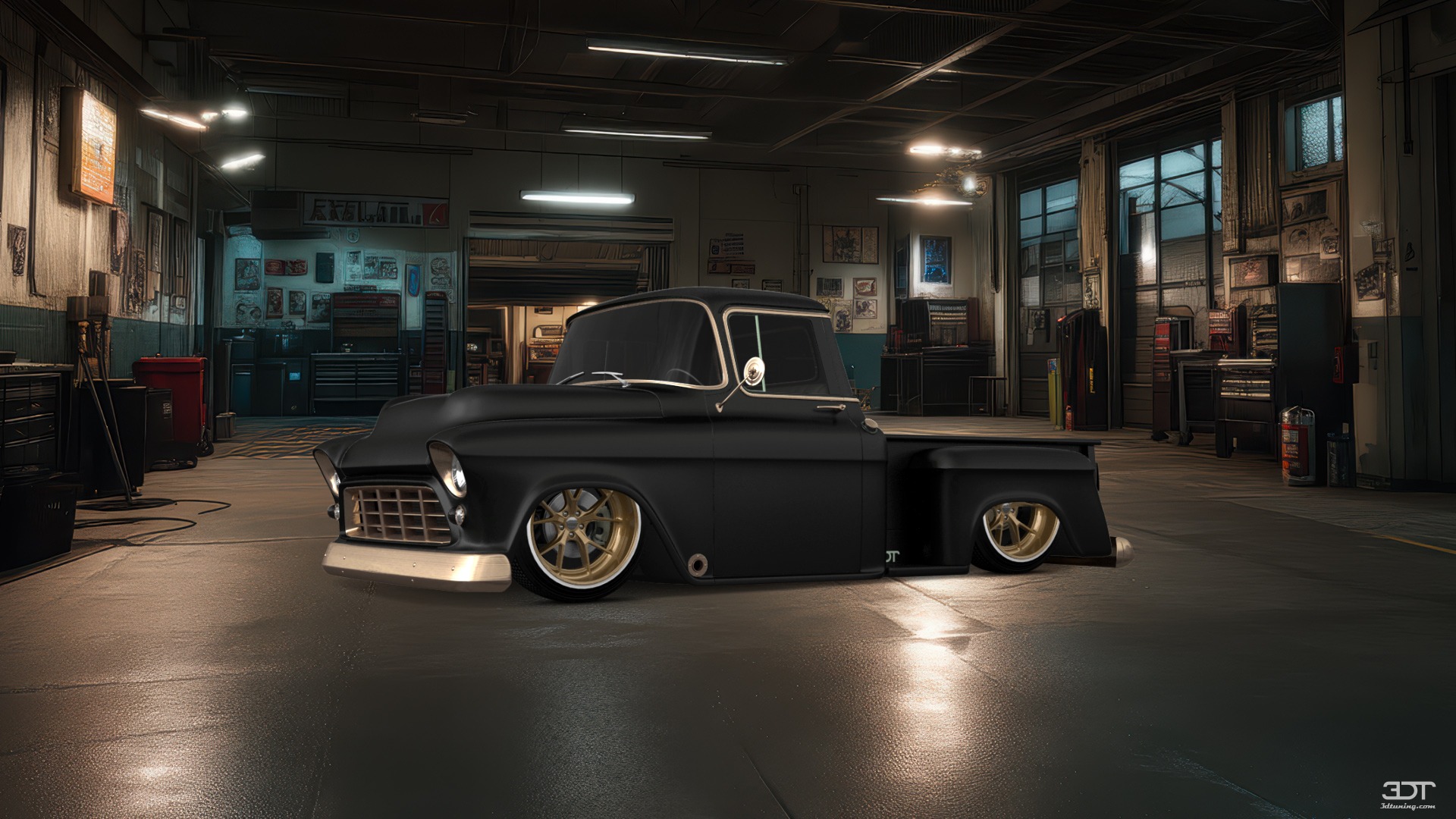 Chevrolet 3100 2 Door pickup truck 1955 tuning