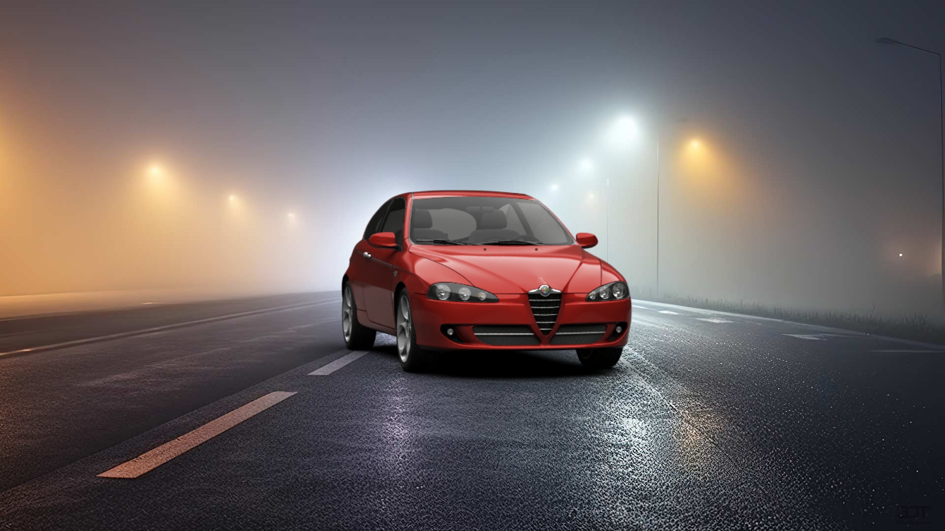 Alfa Romeo 147 3 Door Hatchback 2009