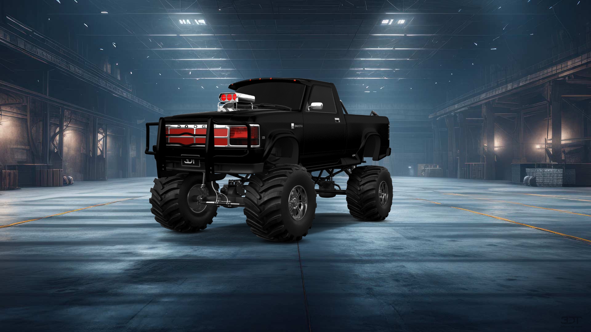 Dodge Dakota Regular Cab 2 Door pickup truck 1987 tuning