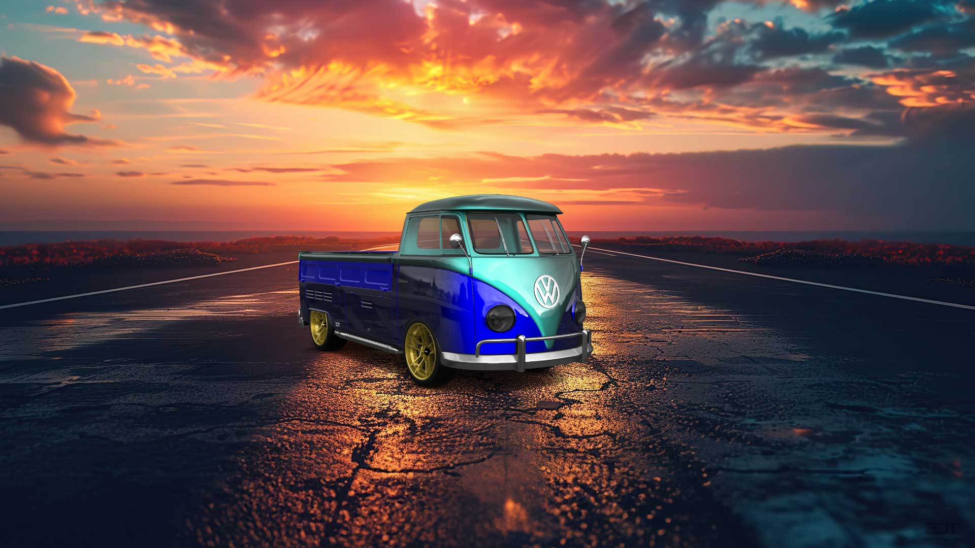 Volkswagen T1 Van 1950 tuning