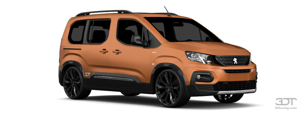 Tuning Peugeot Rifter 5 Door panel van 2018