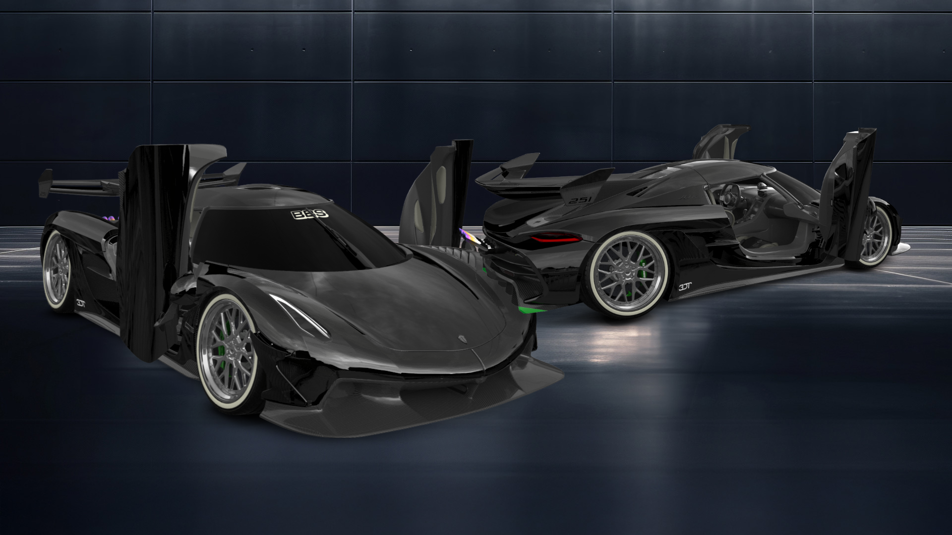 Koenigsegg Jesko 2 door targa top 2020