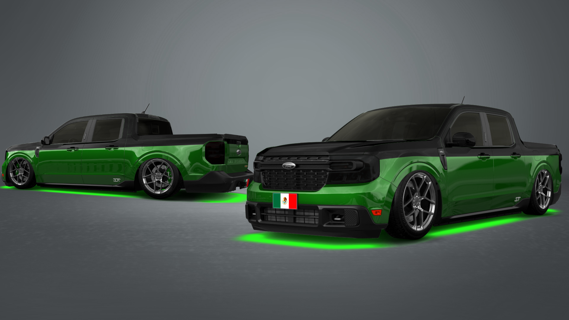 Ford Maverick 4 Door pickup truck 2022 tuning