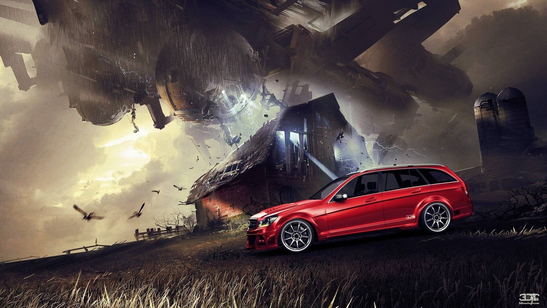 Mercedes C Class Estate 2012 Images