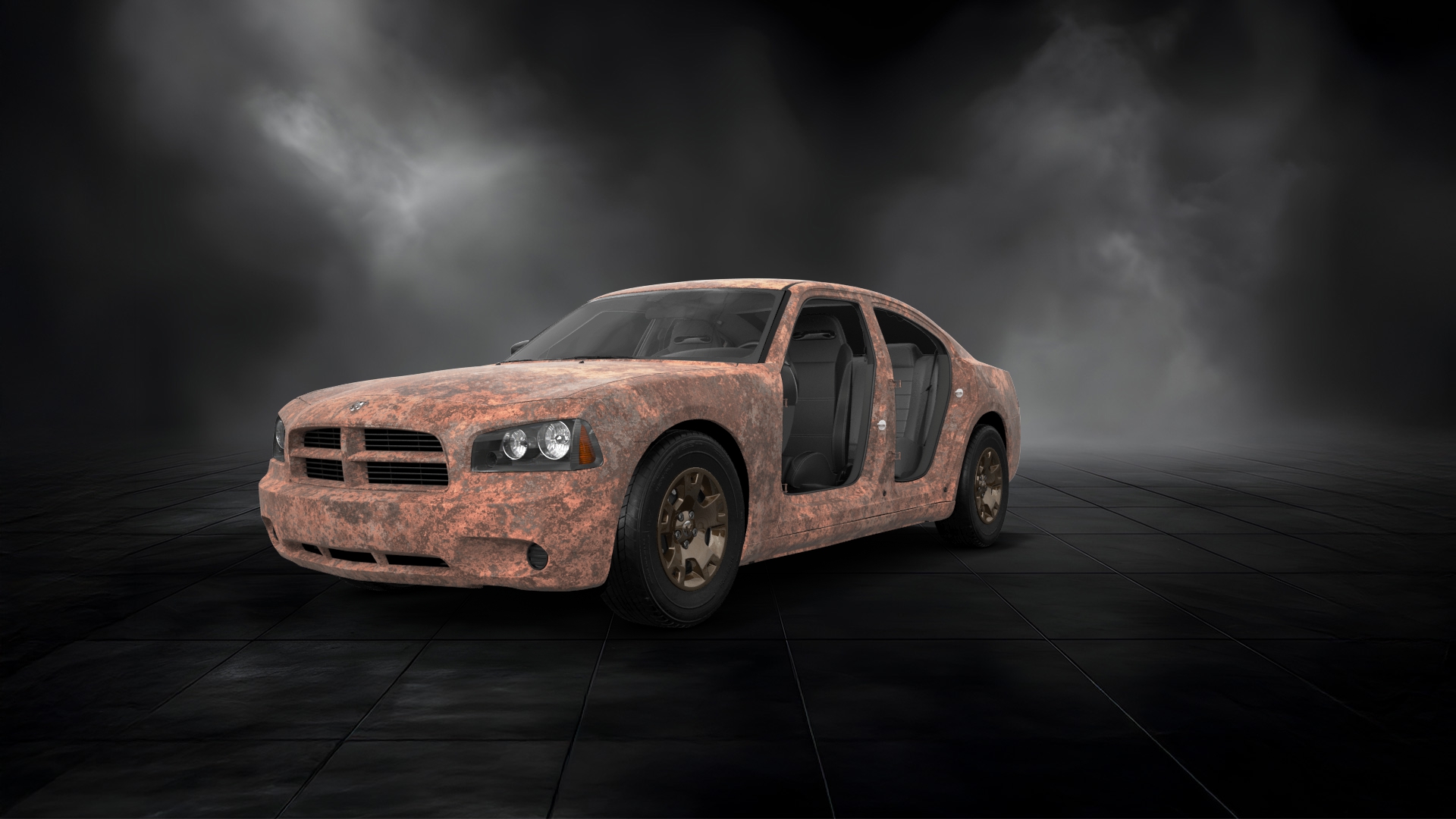 Abandoned Dodge Charger