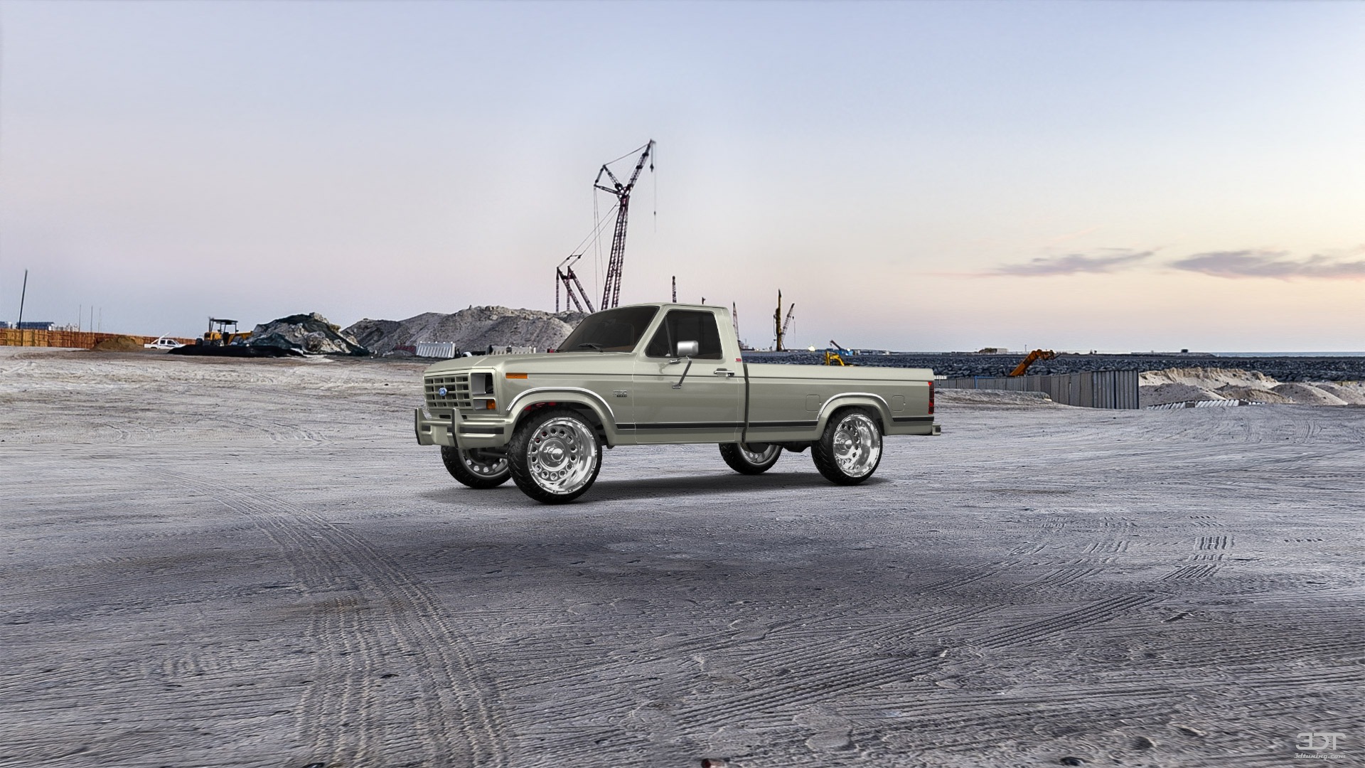 Ford F-150 2 Door pickup truck 1986 tuning