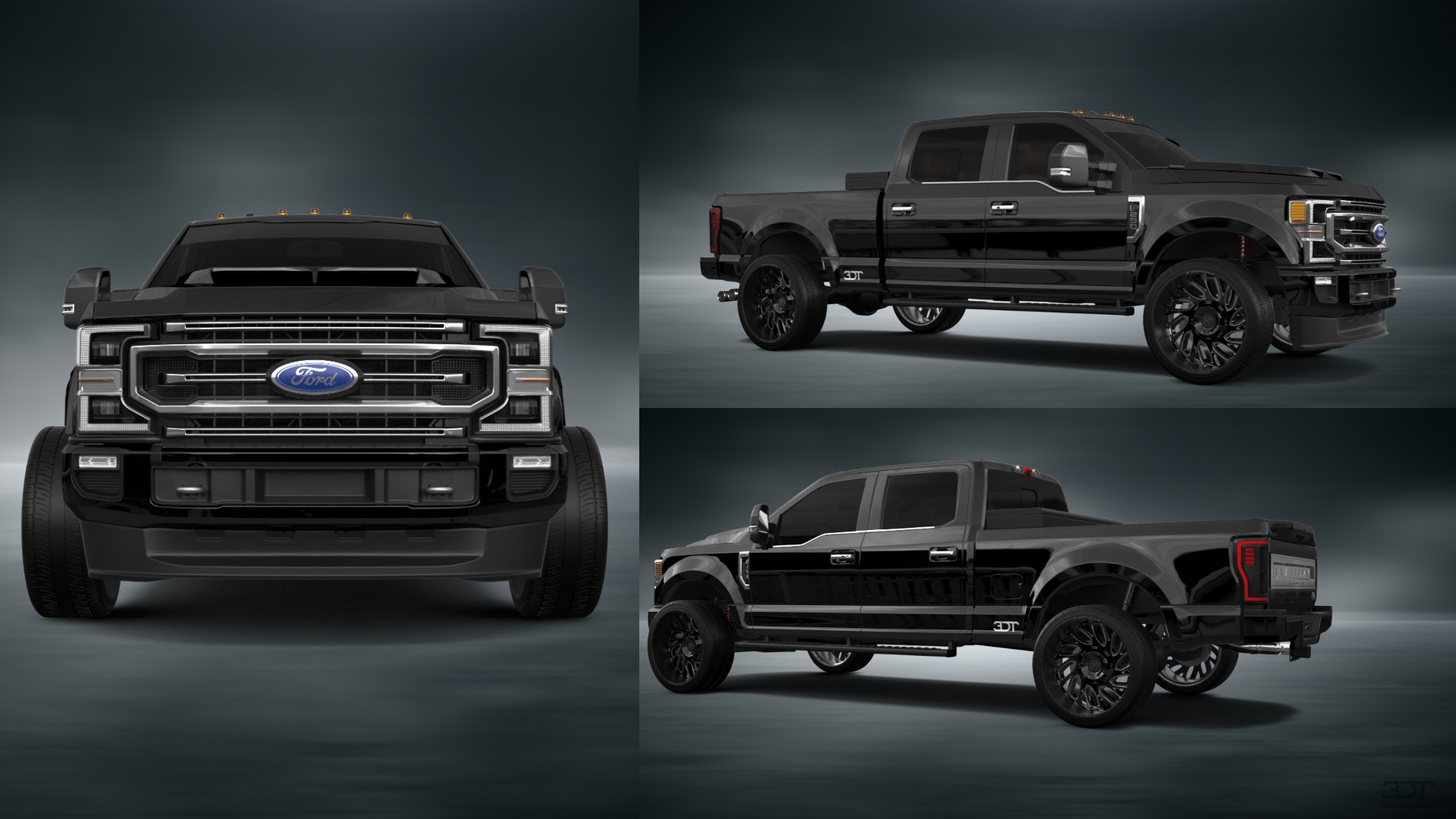 Ford F-250 4 Door pickup truck 2021 tuning