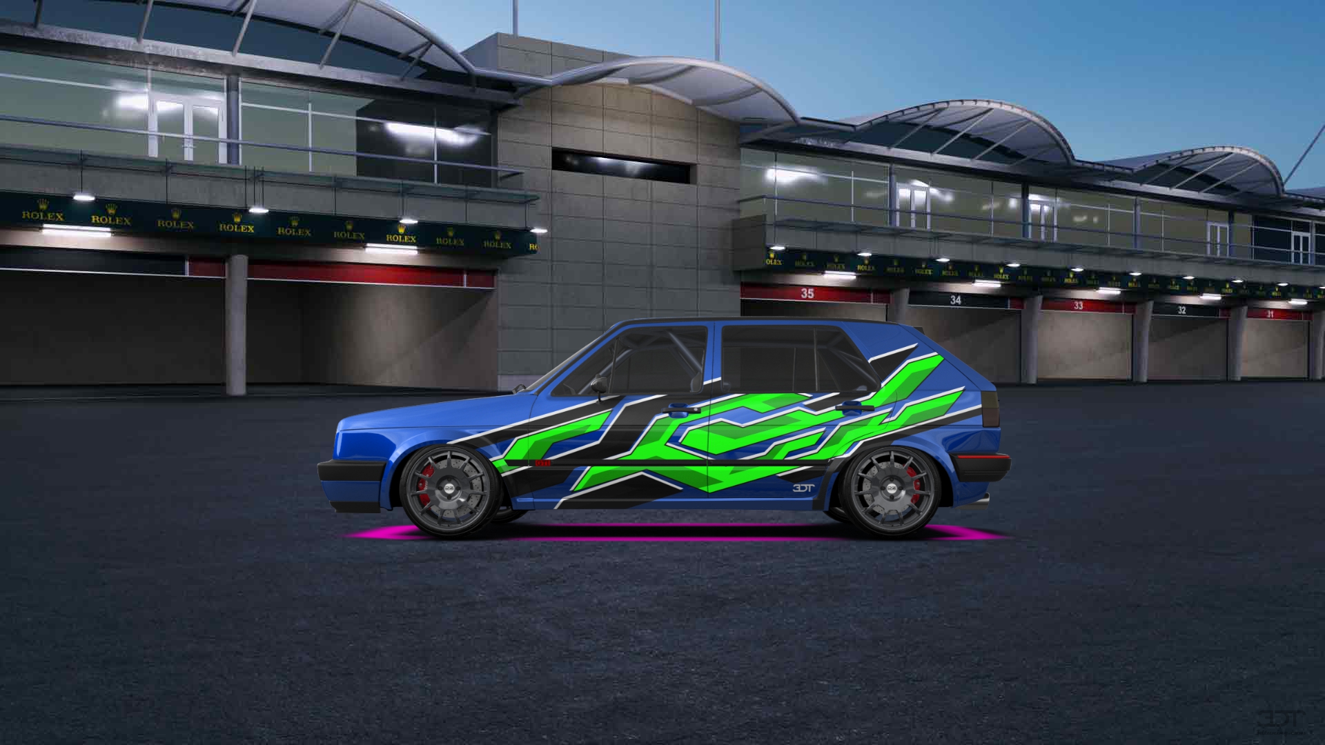 Volkswagen Golf Mk2 5 Door Hatchback 1983 tuning