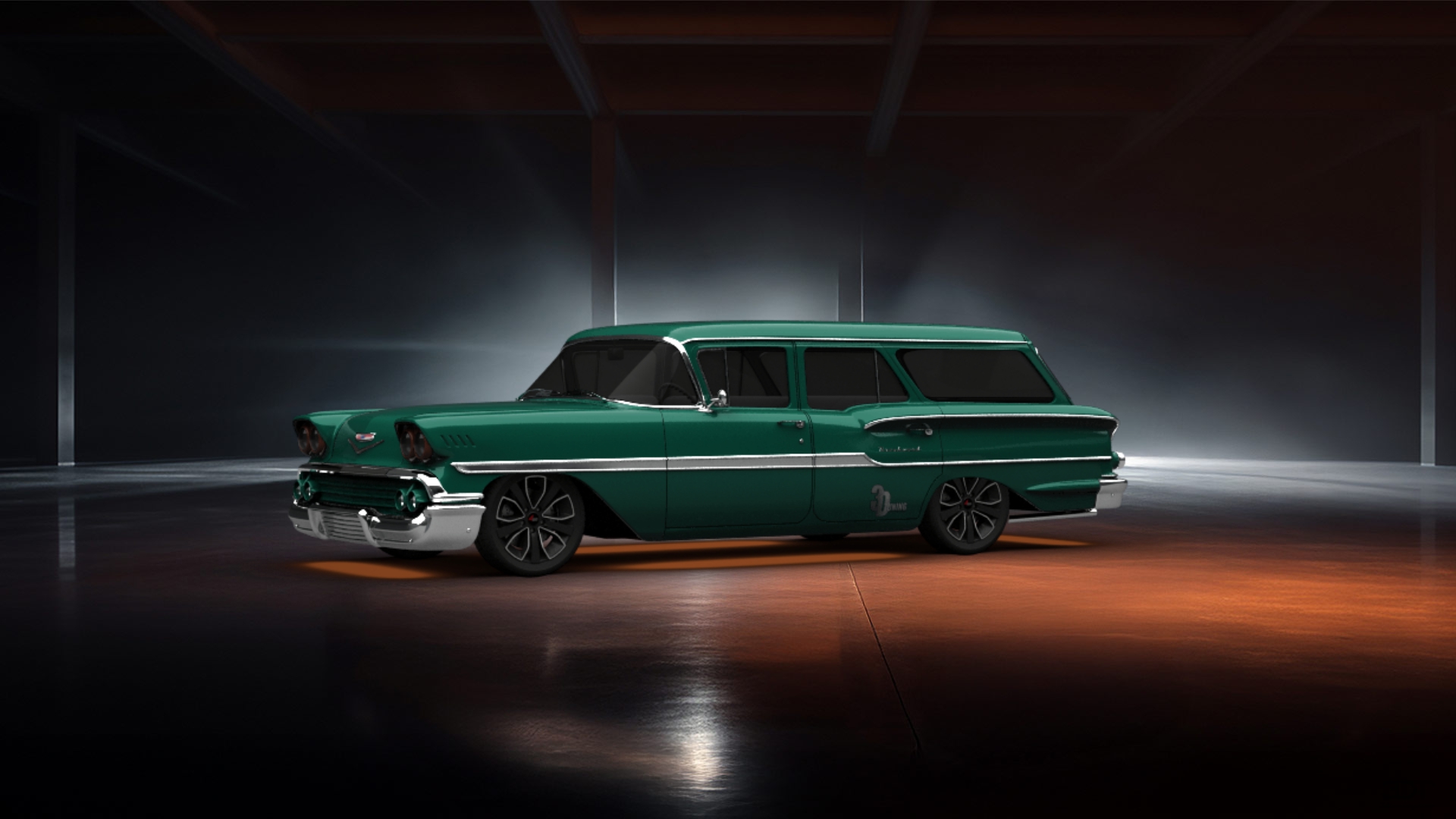 Chevrolet Brookwood Wagon 1958 tuning