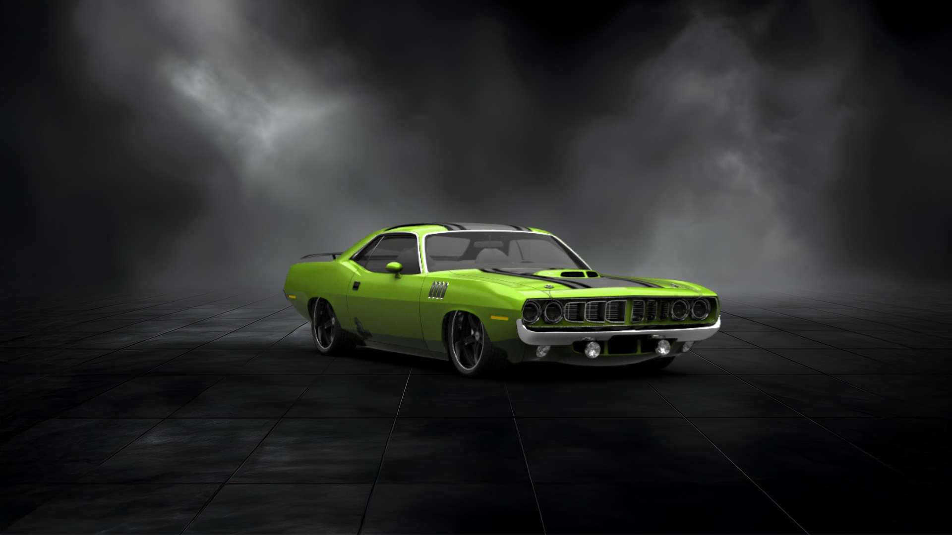 Plymouth Hemi Cuda Coupe 1971 tuning