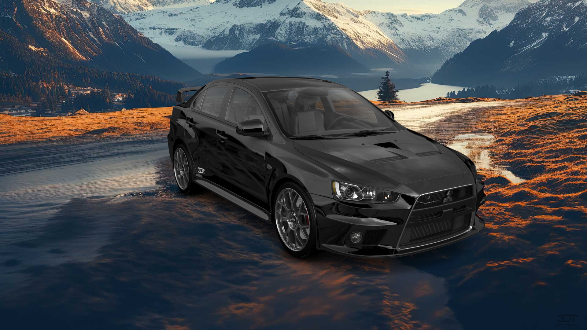 Mitsubishi Lancer Evolution X Sedan 2008