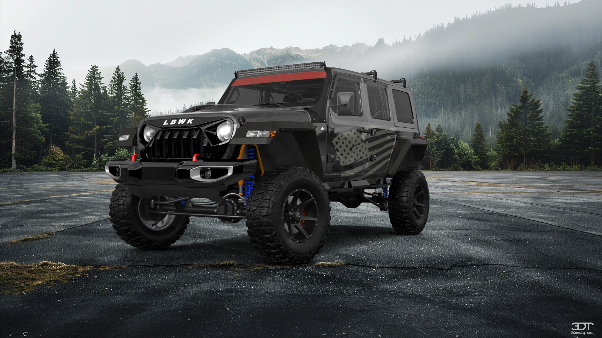 Jeep Wrangler Rubicon JL 4 Door SUV 2017 tuning