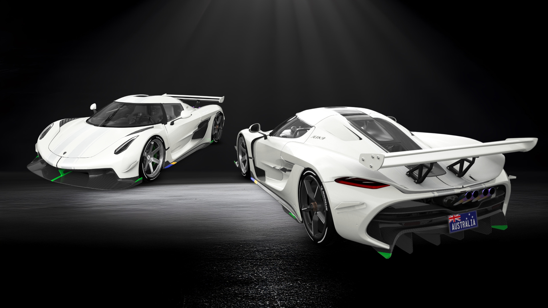 Koenigsegg Jesko 2 door targa top 2020