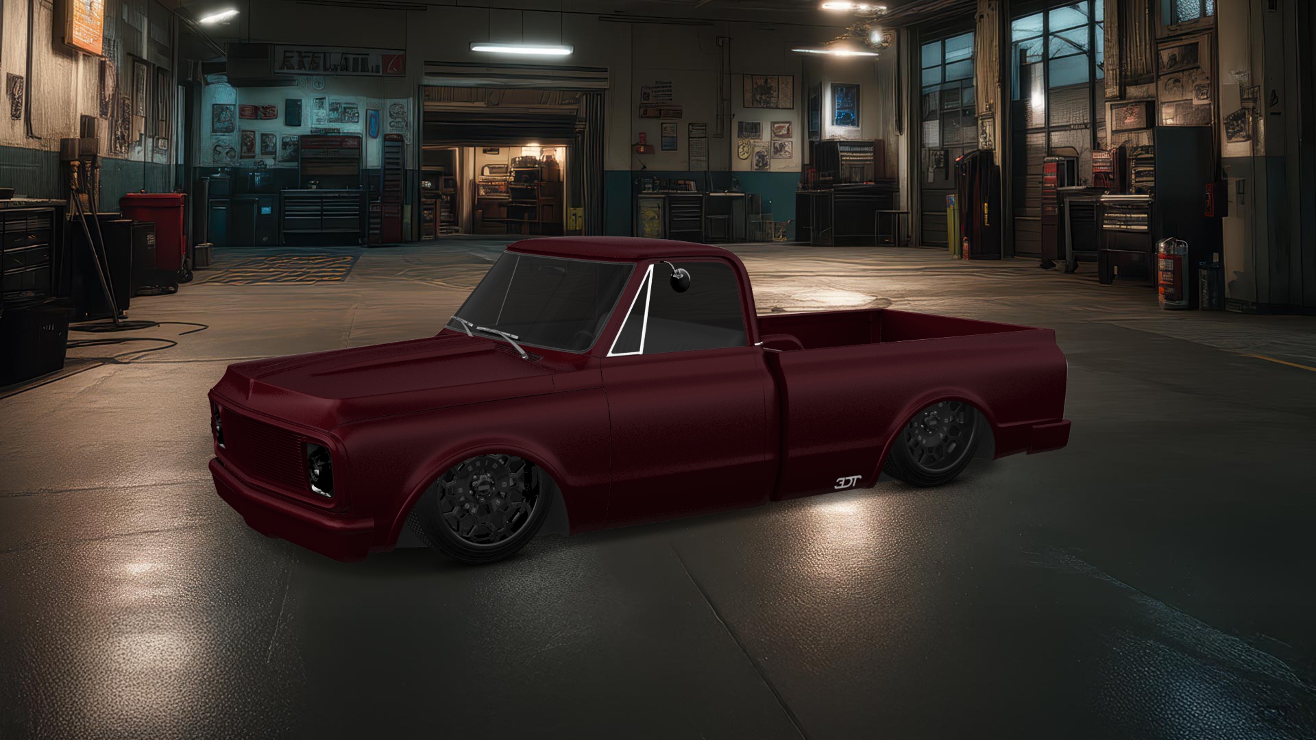 Chevrolet C-10 Cheyenne 2 Door pickup truck 1972 tuning