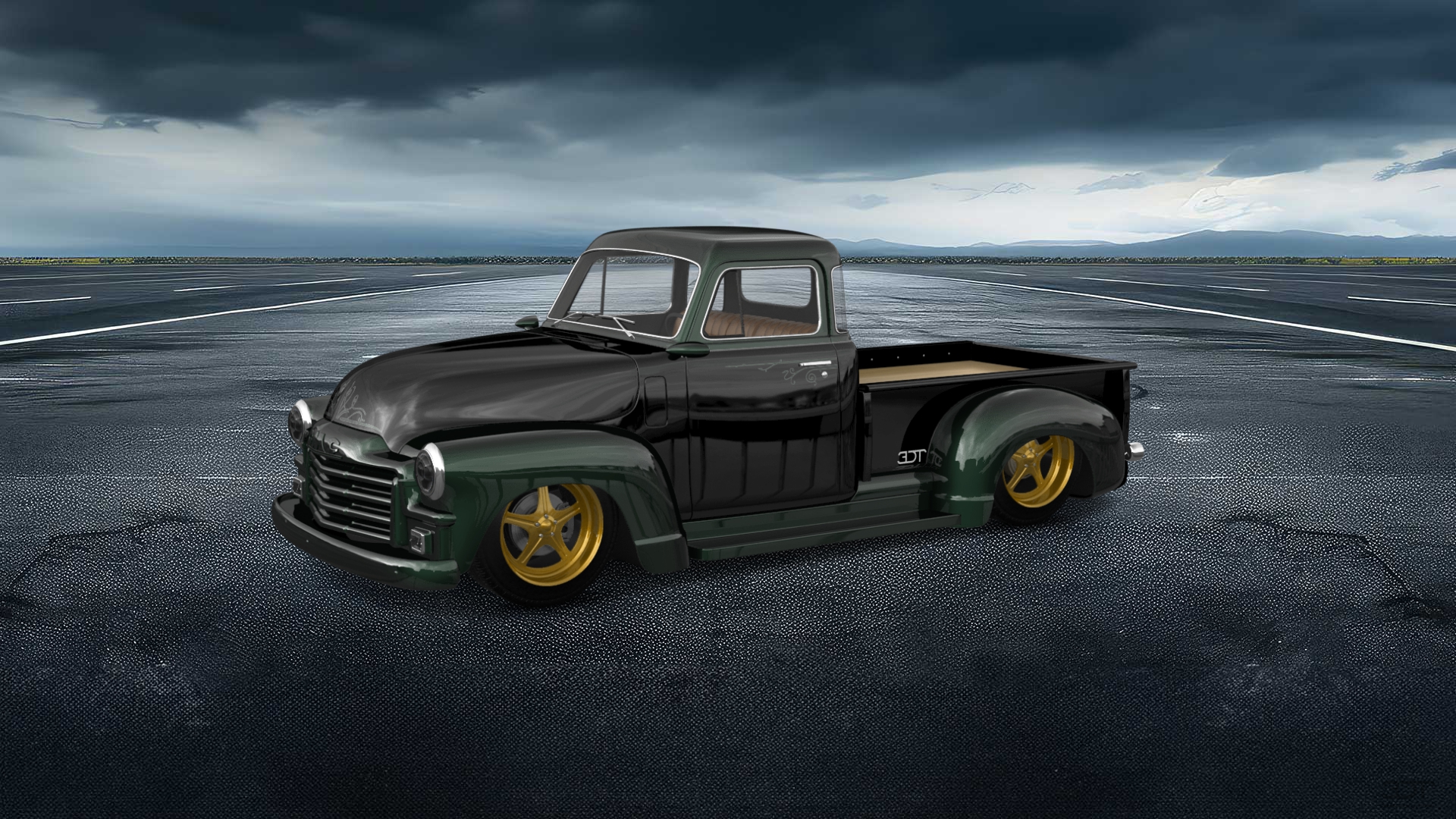 GMC 100 Stepside 2 Door pickup truck 1954