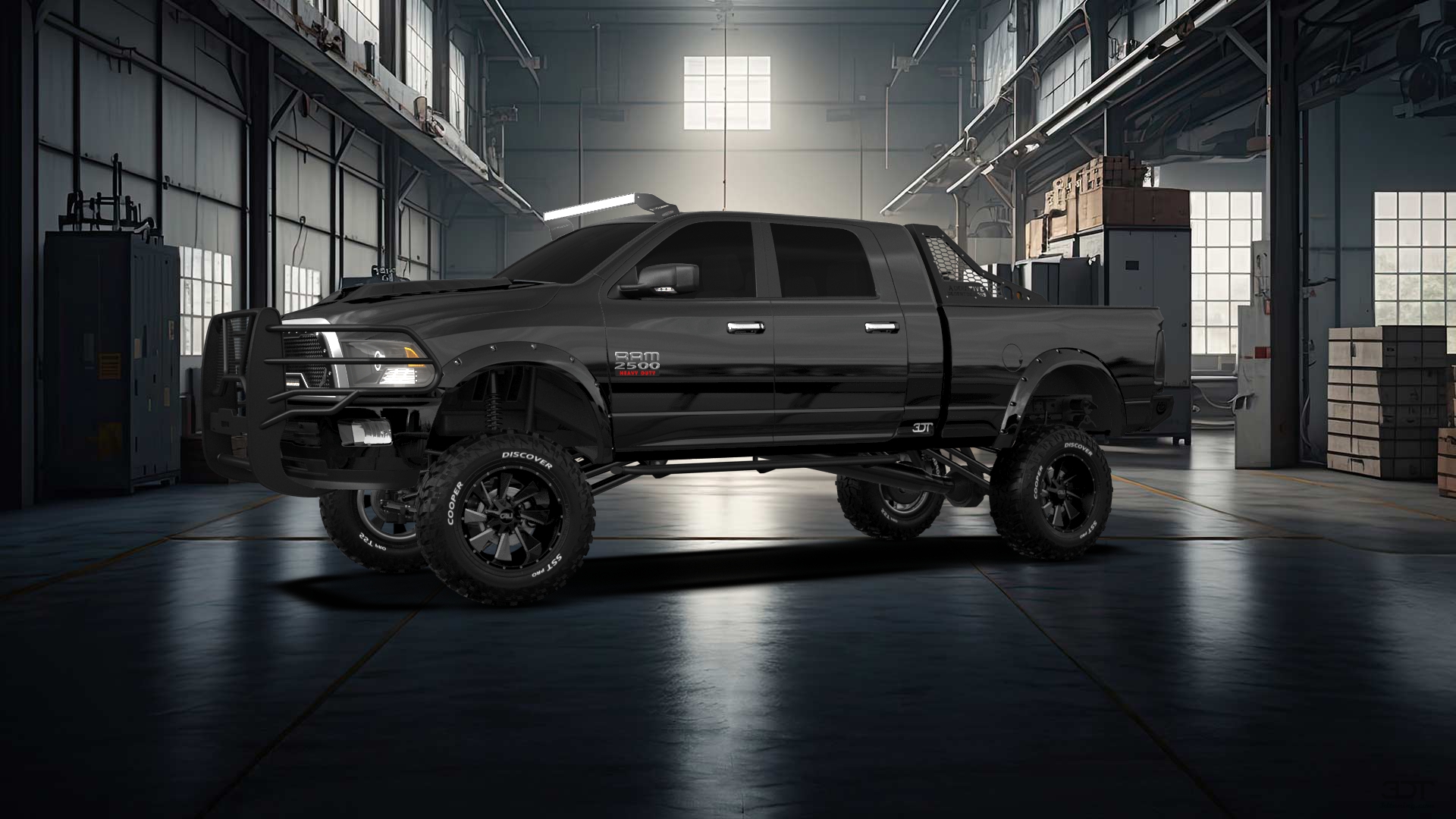 Dodge Ram 2500 Mega Cab 6.4 ft box 4 Door pickup truck 2010 tuning