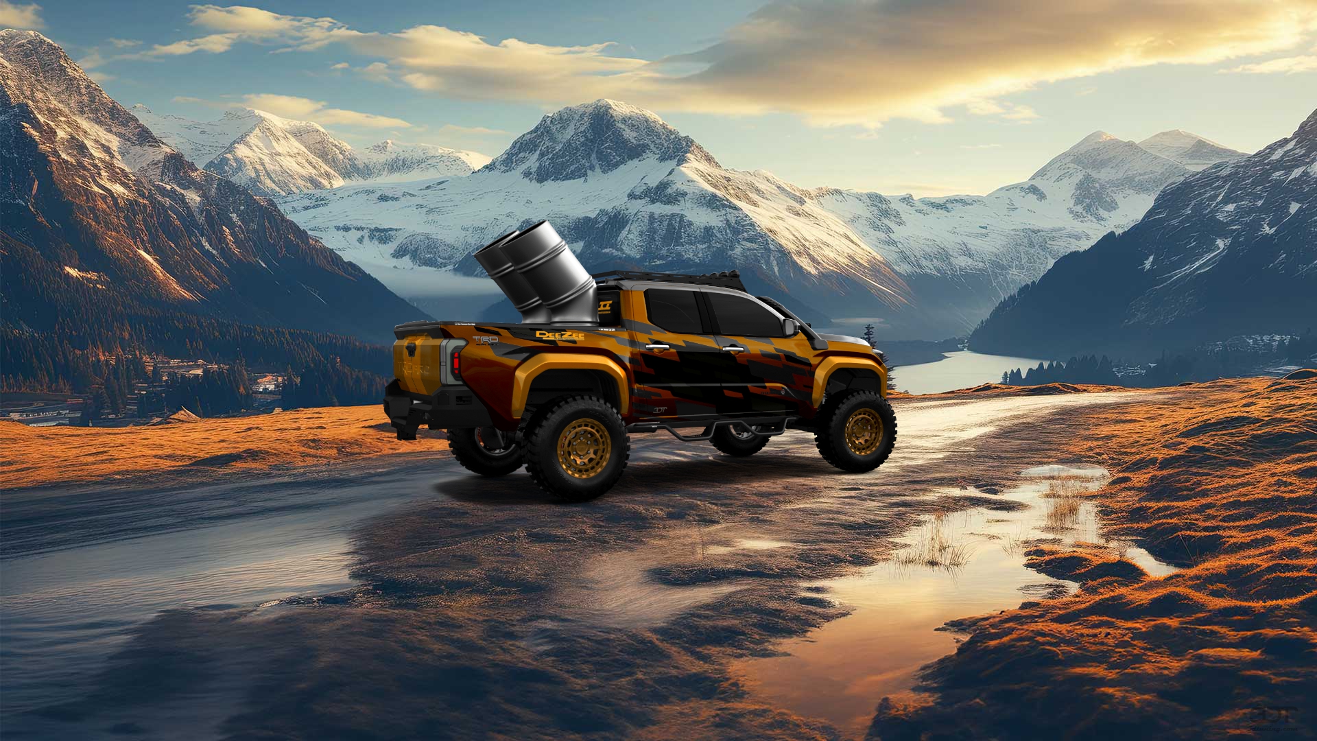 Toyota Tacoma Crew Cab 4 Door pickup truck 2024 tuning