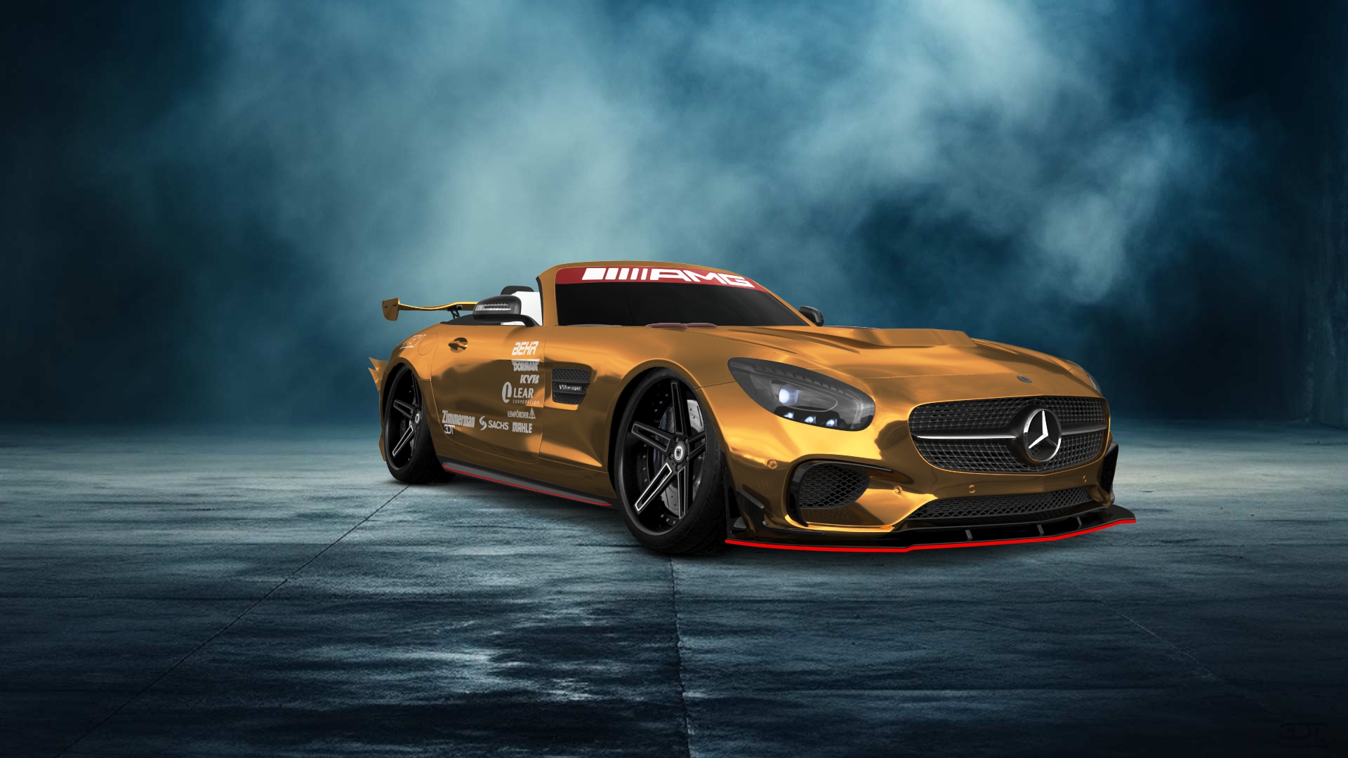 Mercedes AMG GT 2 Door Convertible 2016