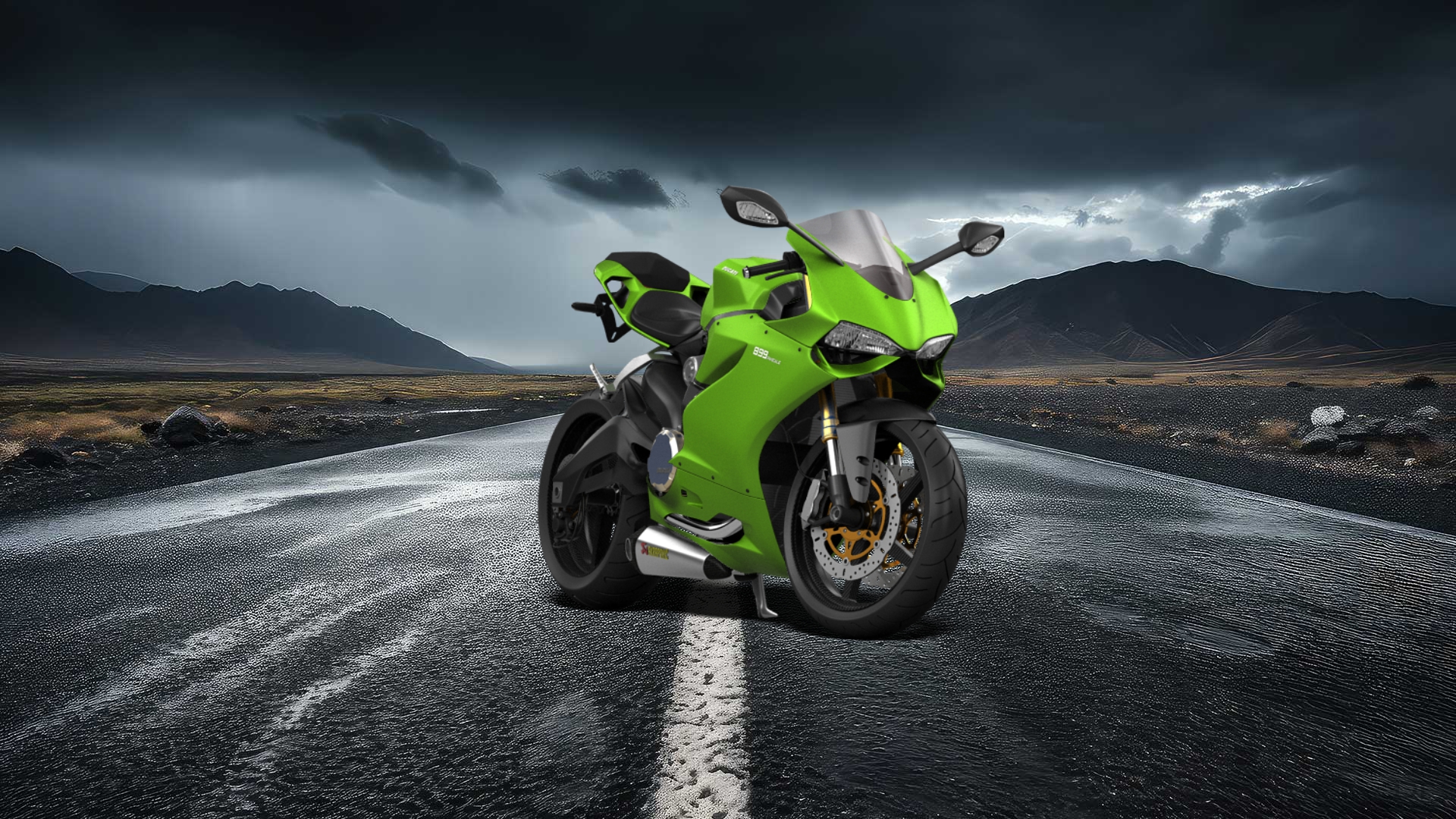 Ducati 899 Panigale Sport Bike 2015