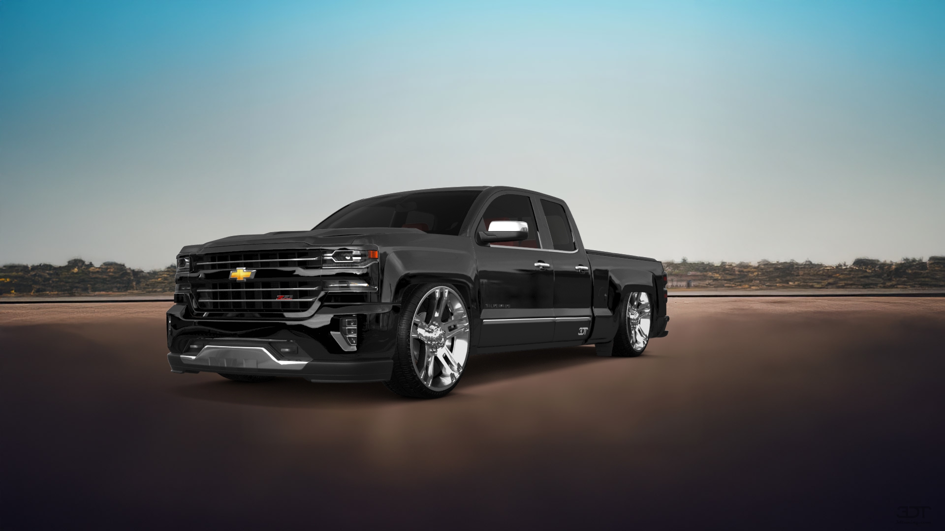 Chevrolet Silverado 1500 6.5 ft box 4 Door pickup truck 2016 tuning