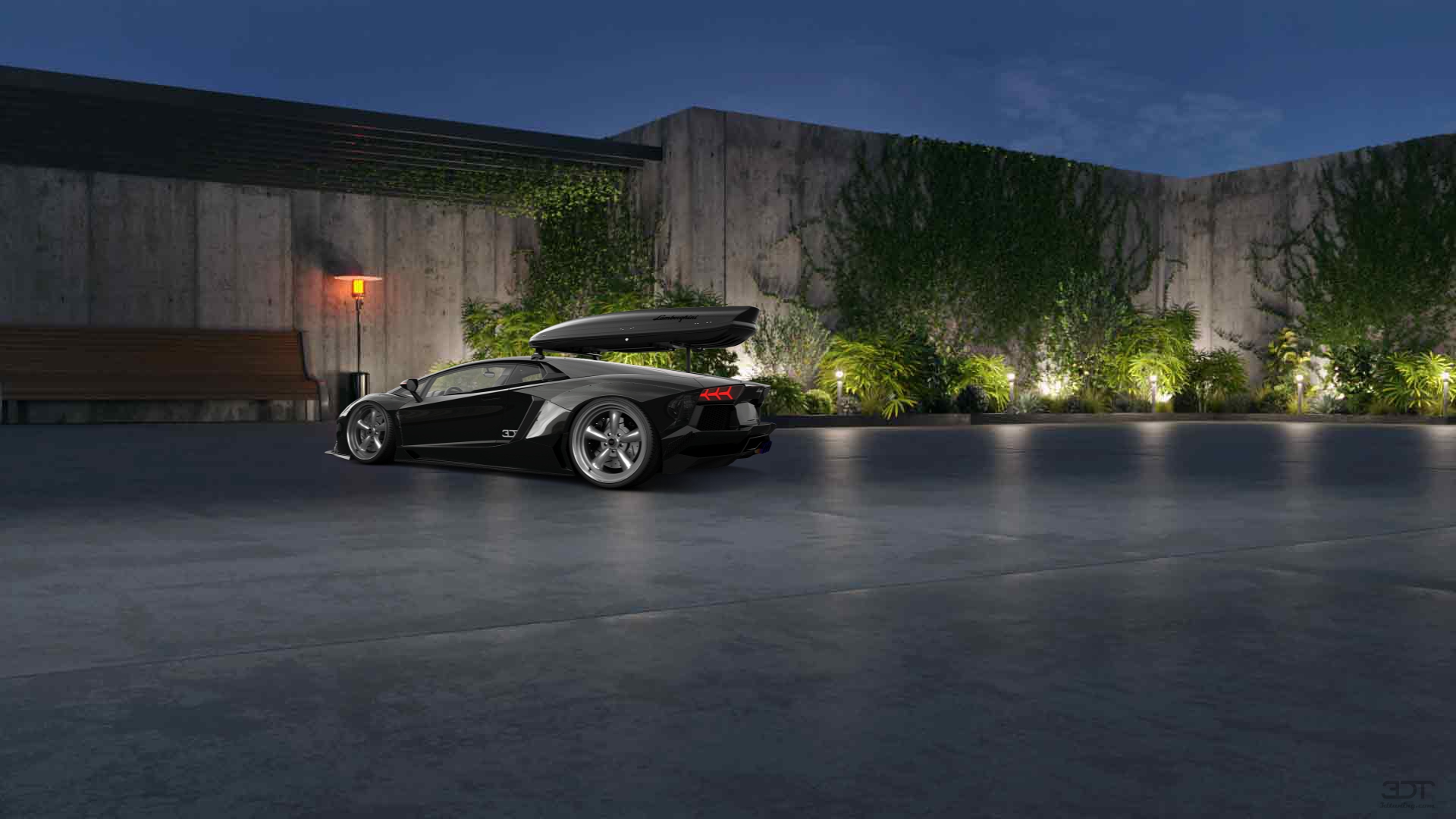 Lamborghini Aventador 2 Door Coupe 2012 tuning