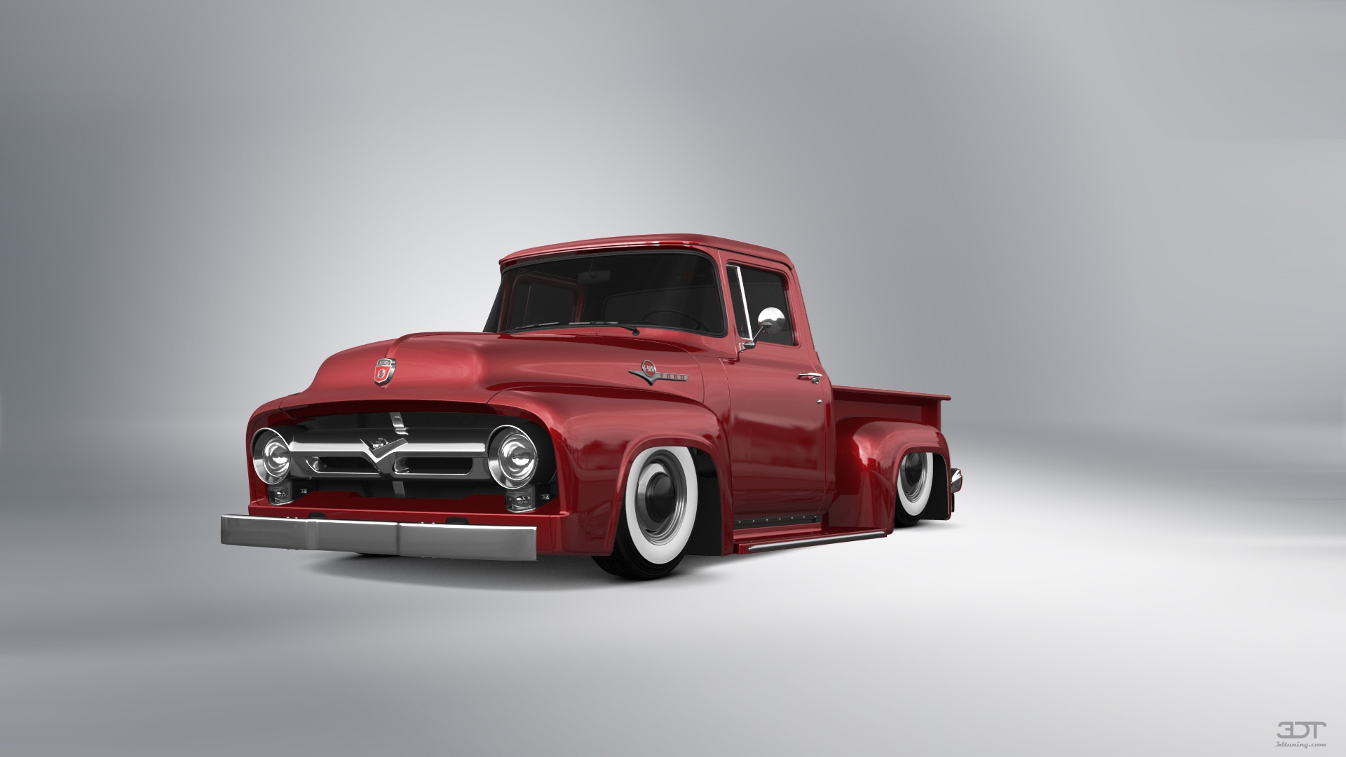 Ford F-100 2 Door truck 1956 Images