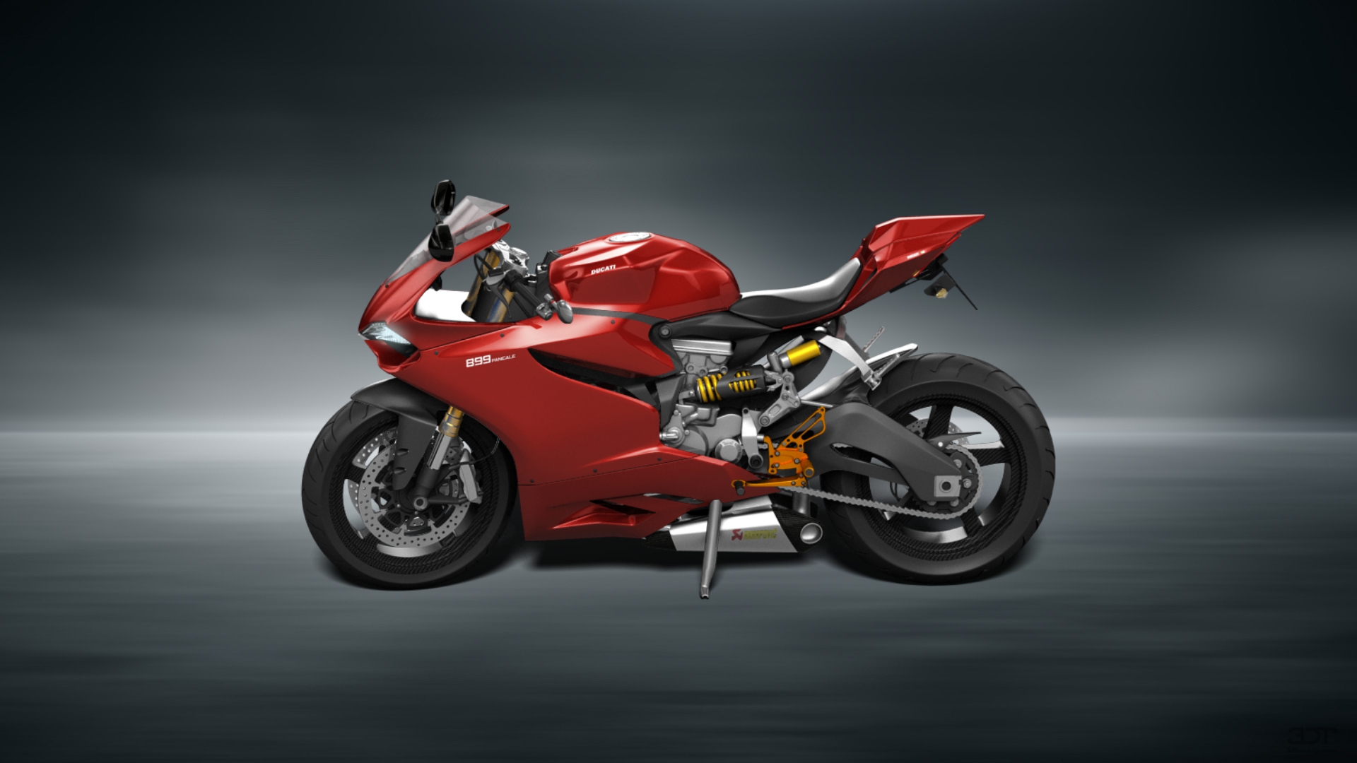 Ducati 899 Panigale Sport Bike 2015 tuning