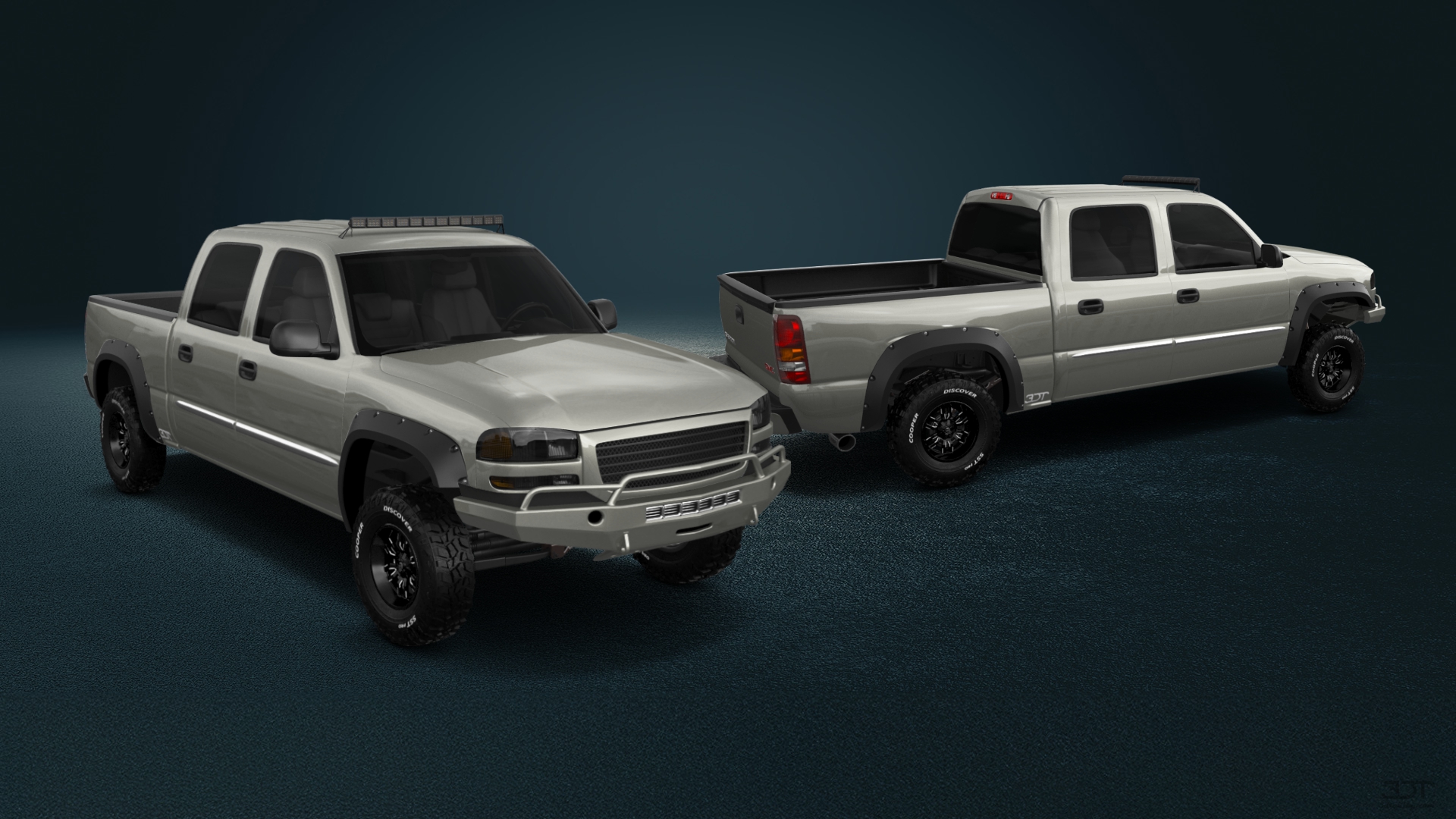 GMC Sierra 1500 Crew Cab Pickup Truck 2000