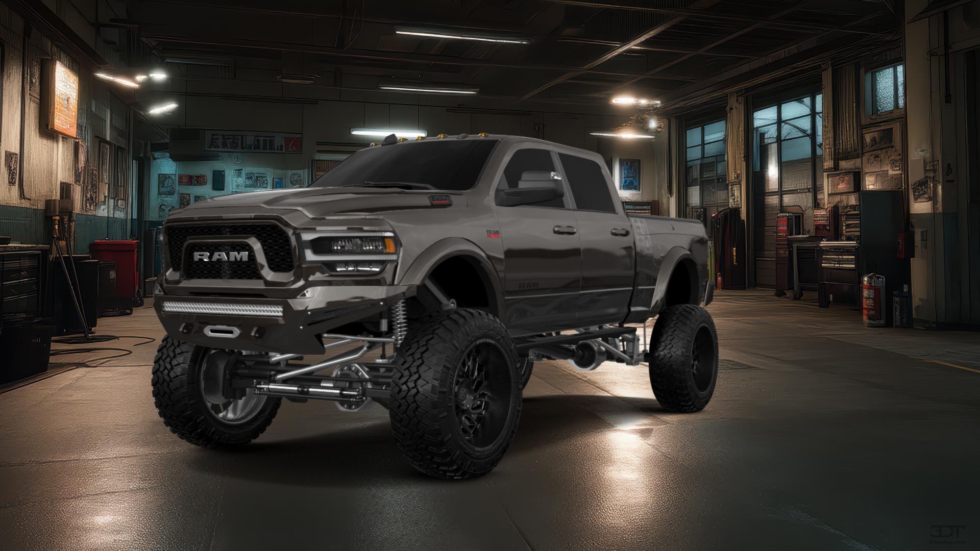 Dodge Ram 2500 4 Door pickup truck 2020 tuning
