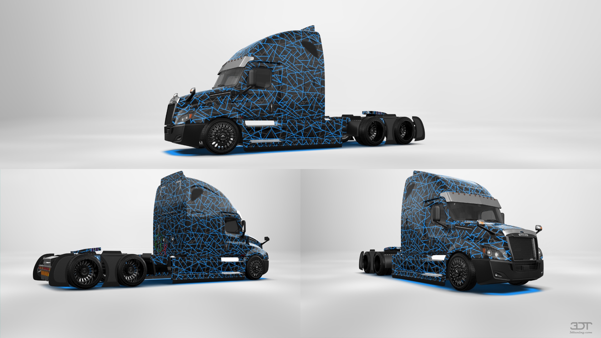Freightliner Cascadia Sleeper Cab Truck 2018 tuning
