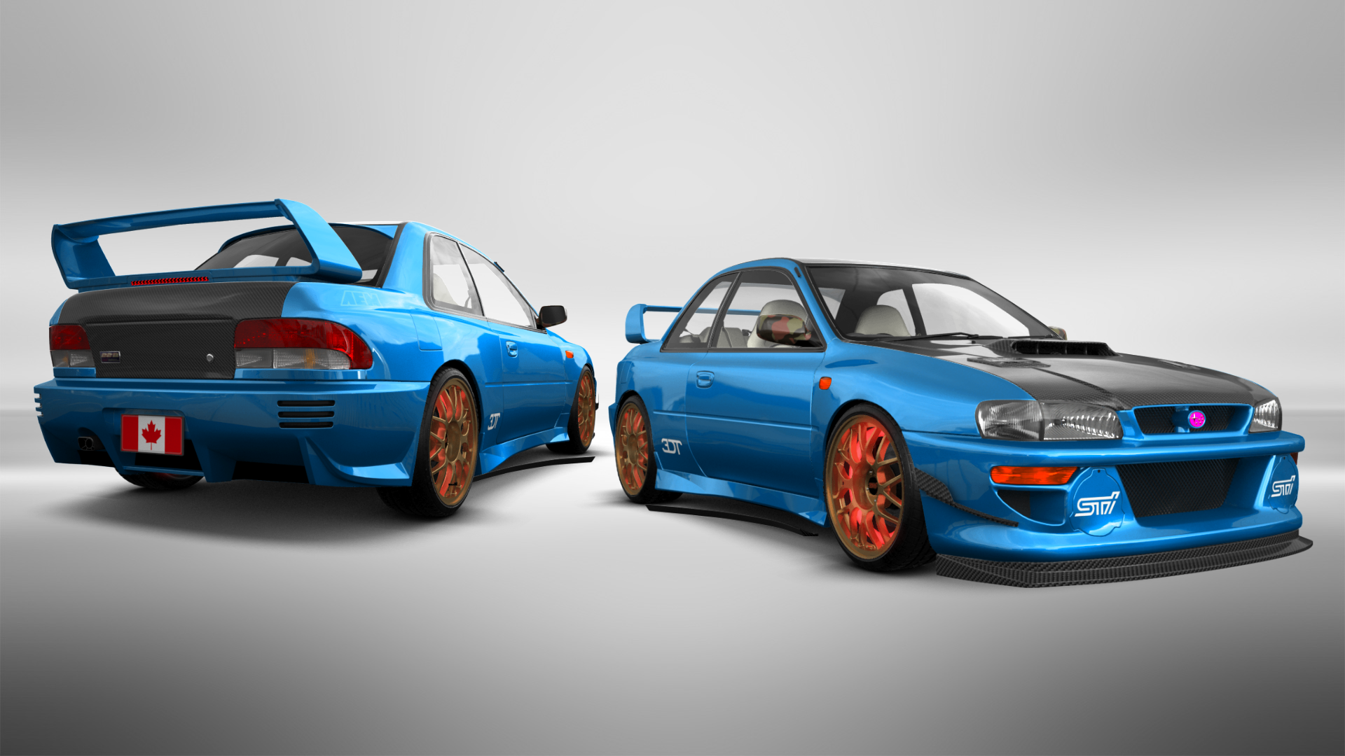 Subaru Impreza WRX STI 22B 2 Door Coupe 2000
