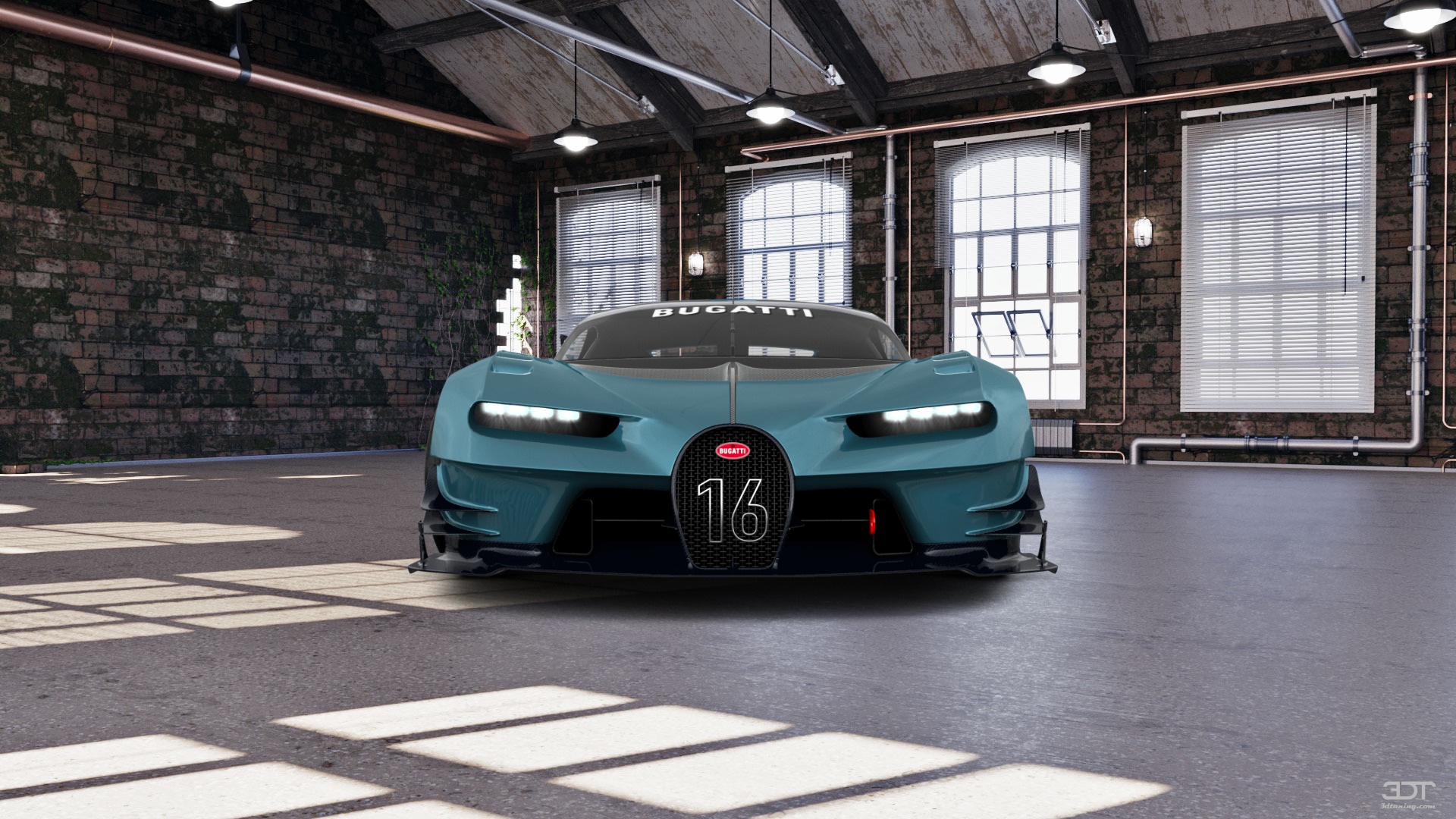 Tuning Bugatti Vision GT Supercar 2015