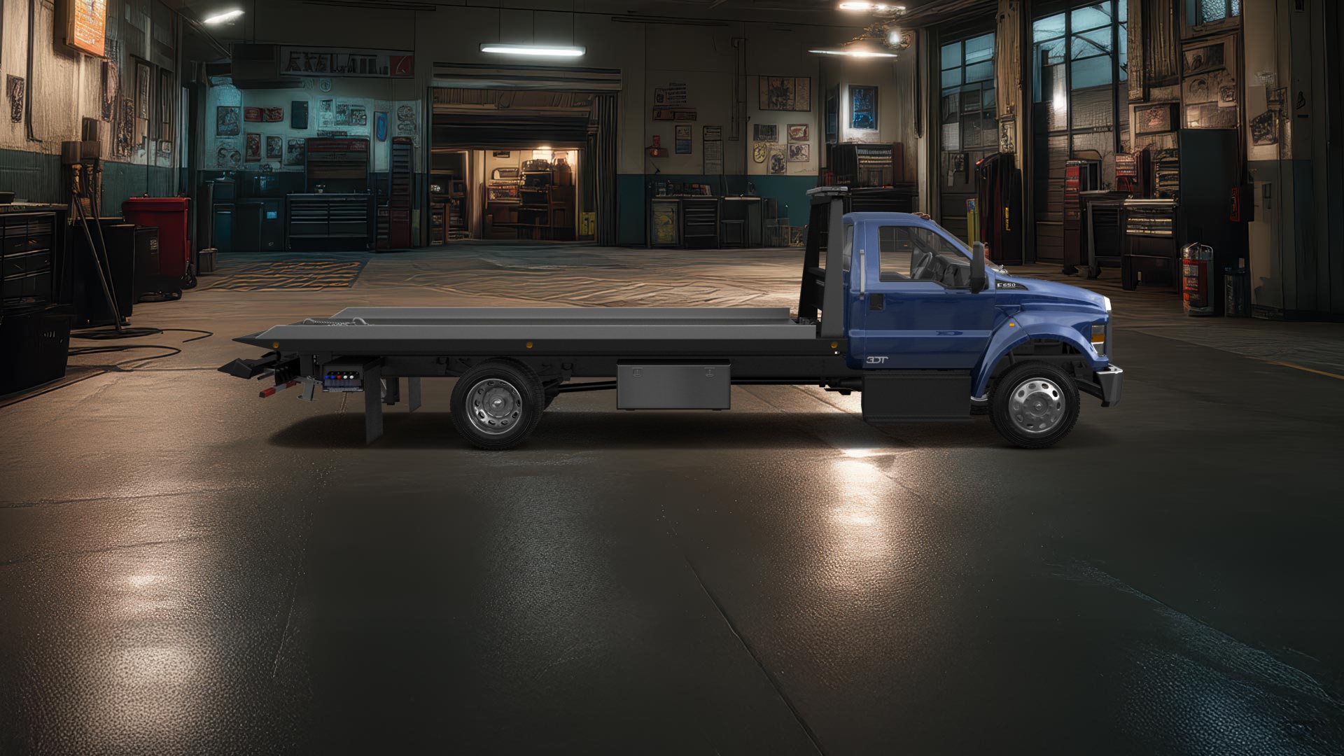 Ford F-650 Tow Truck Pickup 2016 tuning