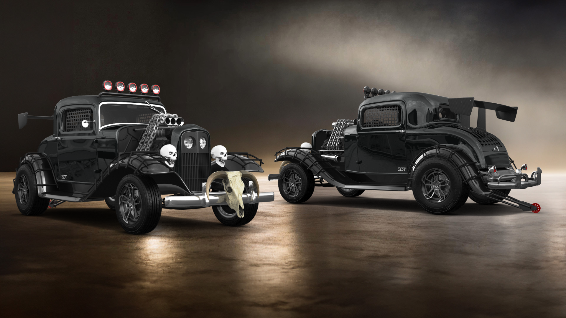 Ford Model B Deluxe 2 Door Coupe 1932 tuning