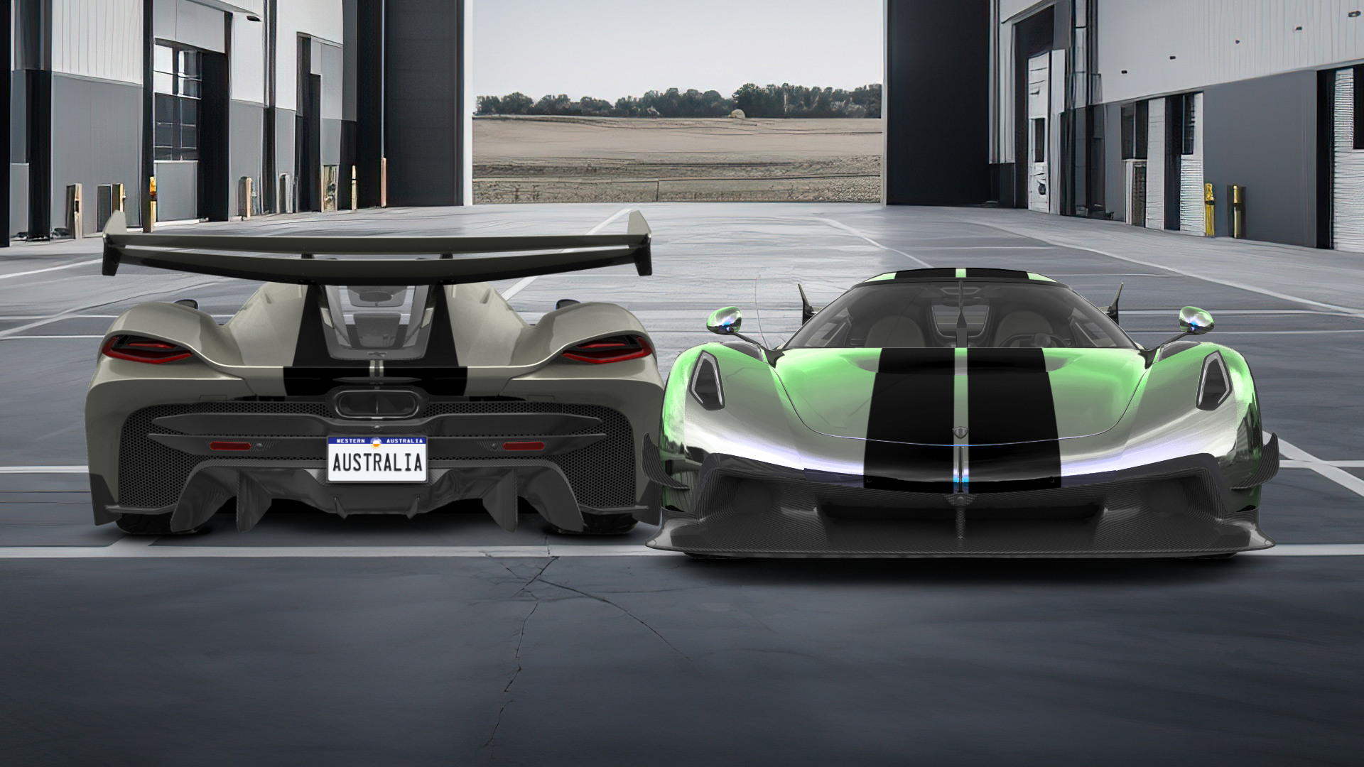 Koenigsegg Jesko 2 door targa top 2020 tuning
